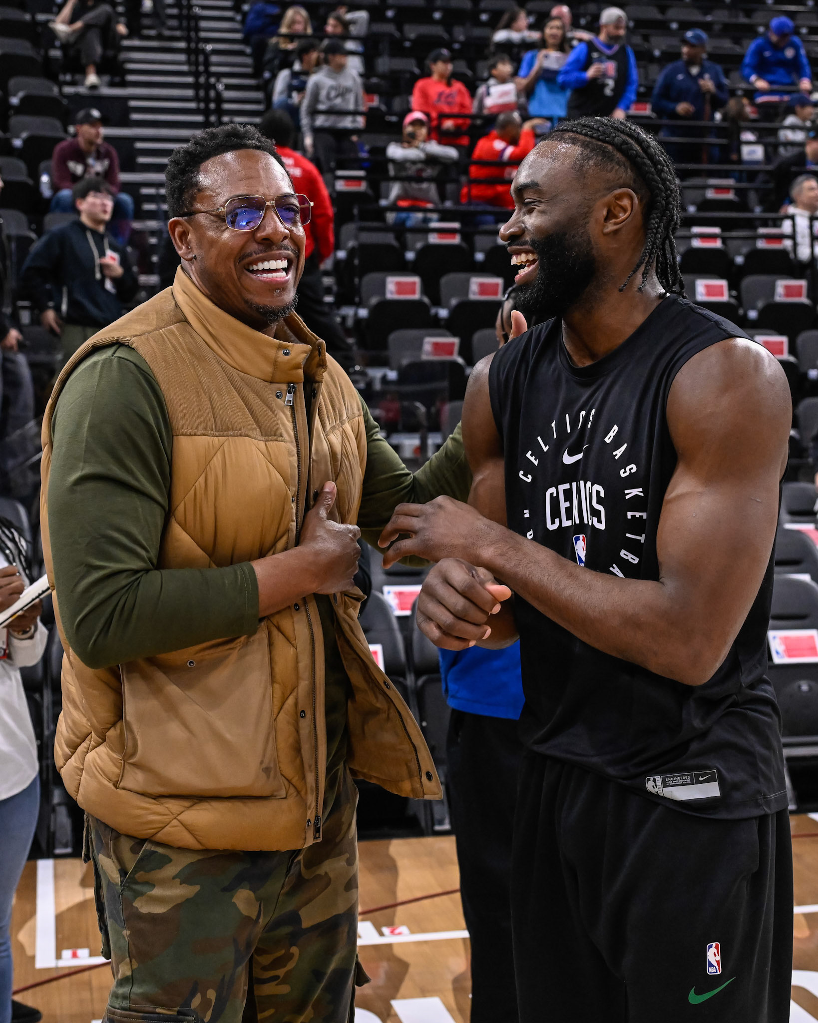 LOS ANGELES, CA - JANUARY 22, 2025: Boston Celtics vs LA Clippers at Intuit Dome (Photo by Keith Sliney).