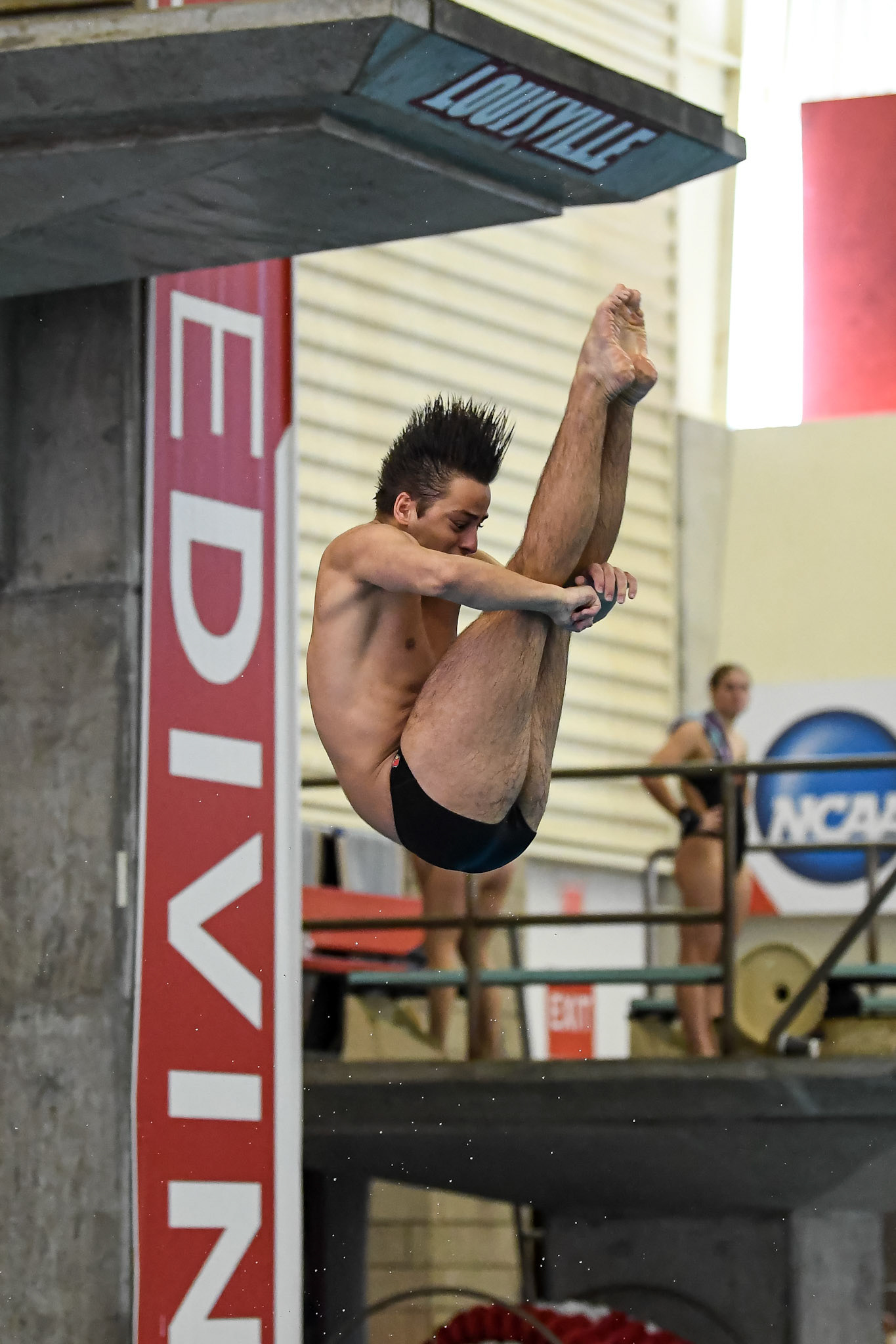 LOUISVILLE, KY - OCTOBERT 4, 2019: University of Louisville Swim &amp; Dive vs Xavier (Photo by Keith Sliney).