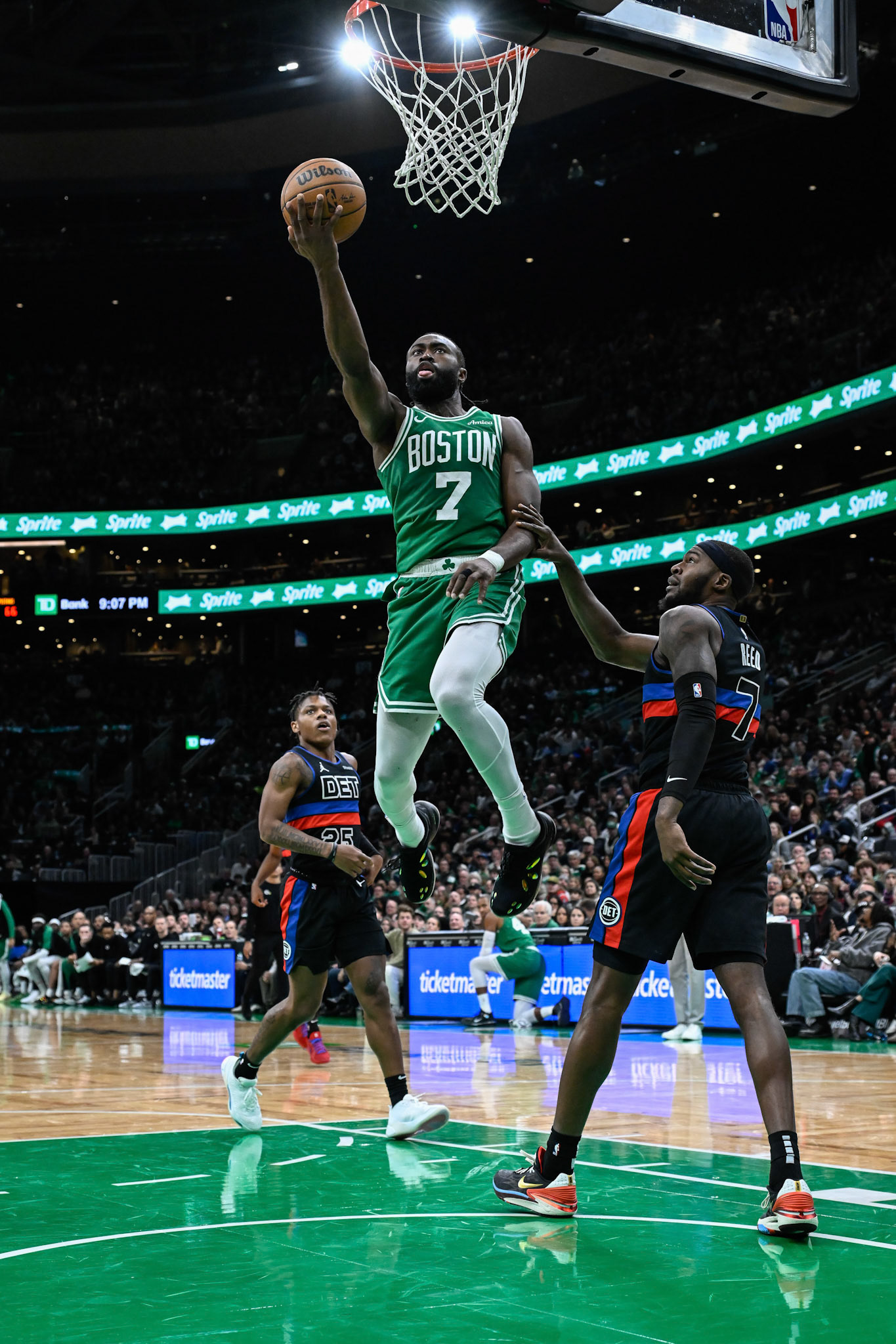 BOSTON, MA - MONTH, 2024: Boston Celtics vs X at TD Garden (Photo by Keith Sliney).