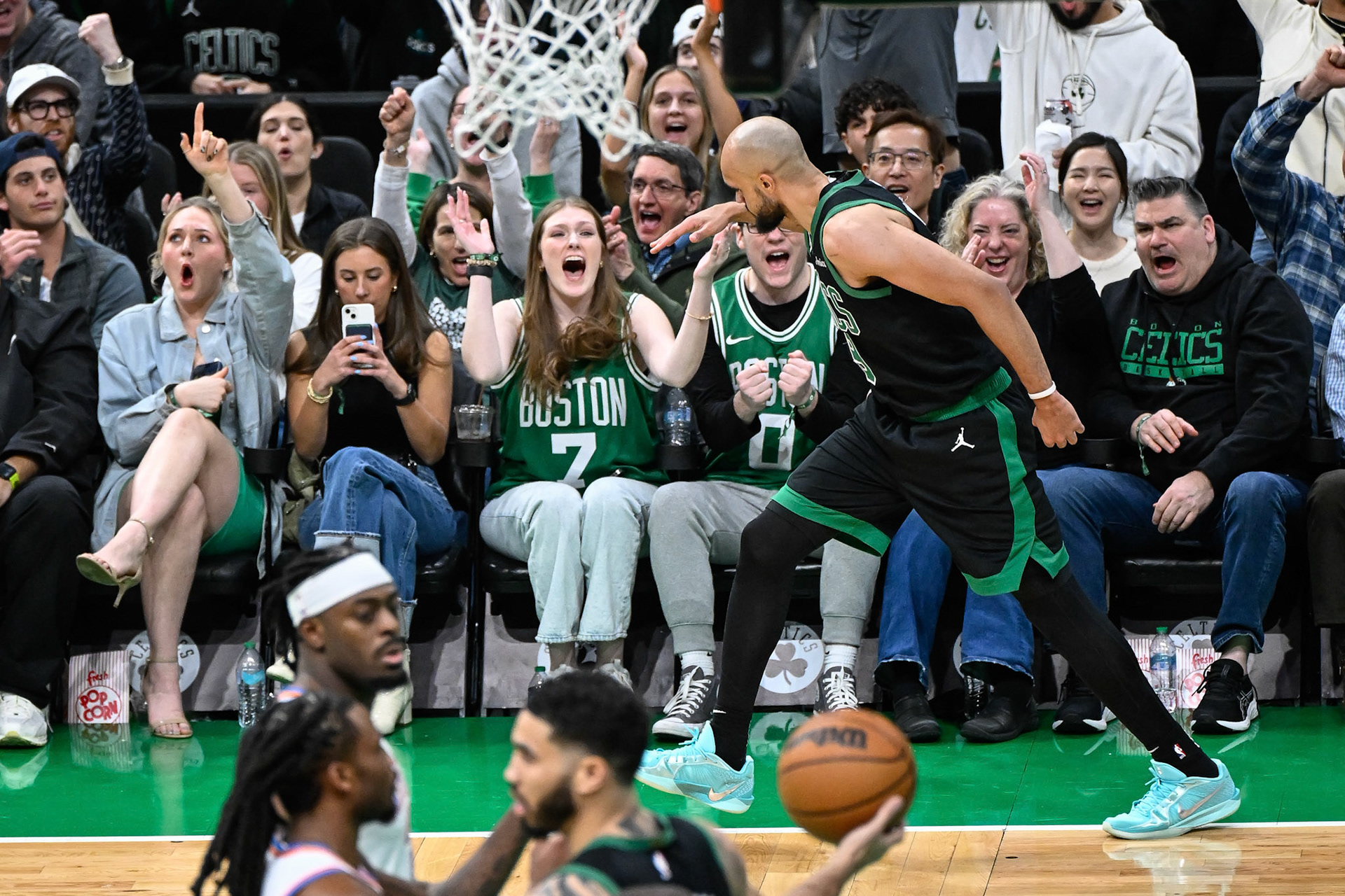 BOSTON, MA - MARCH 12, 2025: Boston Celtics vs Oklahoma City Thunder at TD Garden (Photo by Keith Sliney).