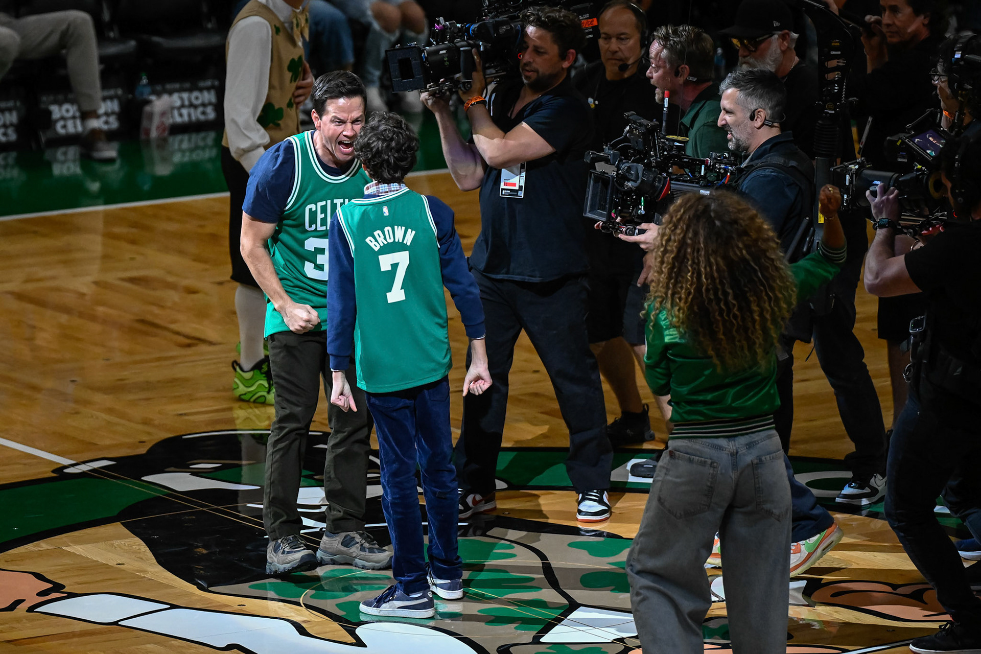 BOSTON, MA - OCTOBER 12, 2025: Boston Celtics vs Cleveland Cavaliers in a preseason game at TD Garden (Photo by Keith Sliney).