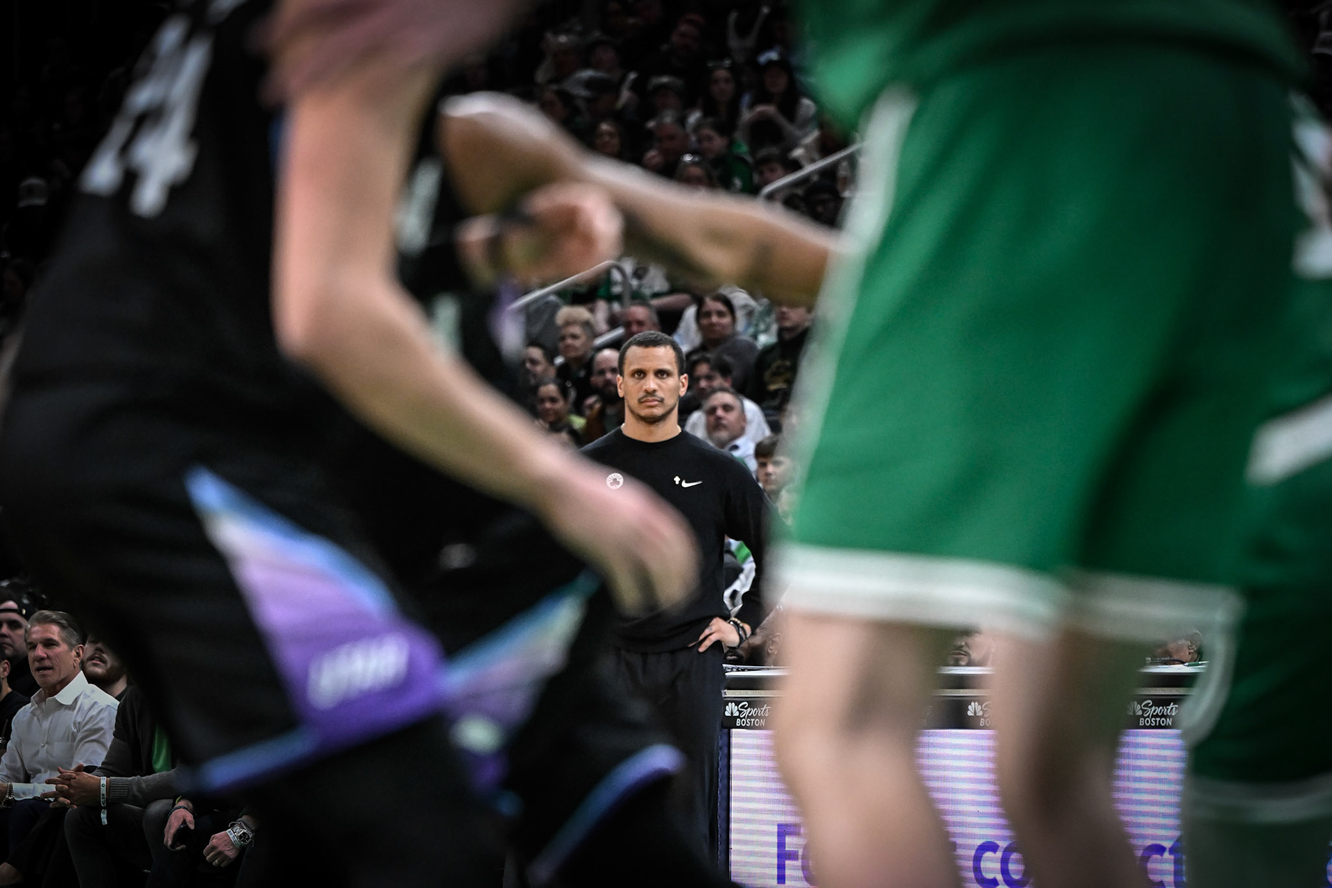 BOSTON, MA - MARCH 10, 2025: Boston Celtics vs Utah Jazz at TD Garden (Photo by Keith Sliney).