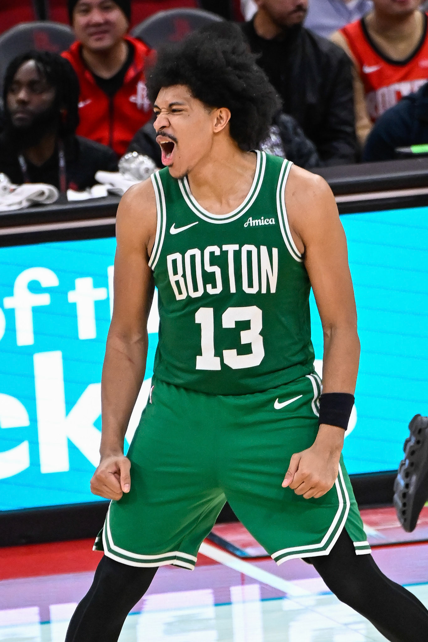 HOUSTON , TX - FEBRUARY 4, 2026: Boston Celtics vs Houston Rockets at Toyota Center (Photo by Keith Sliney).