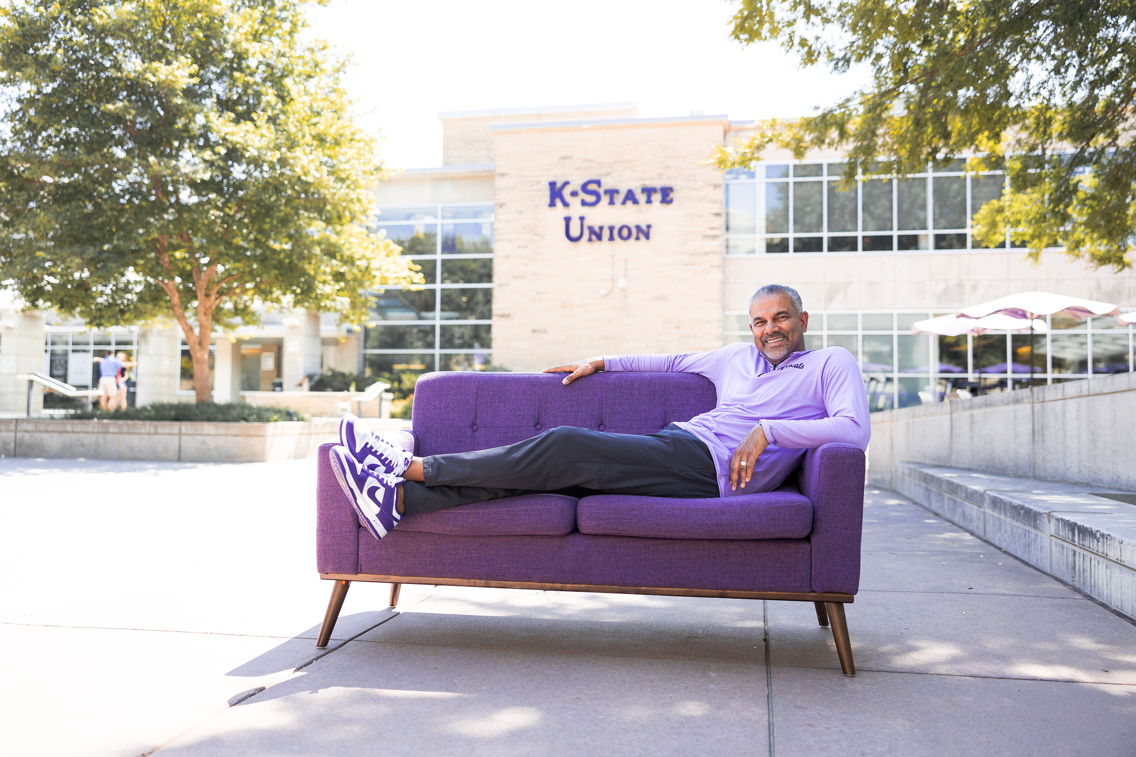 Jerome Tang poses for promotional photo of his show Hang with Tang