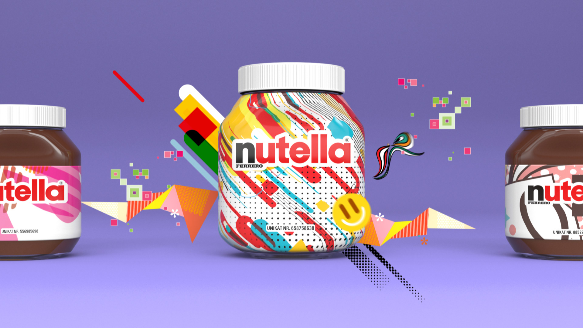 nutella label design