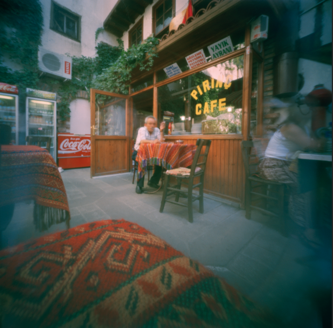 Pinhole Photography, 6x6 film, printed on Hahnehmuhle paper. 12 x12 inch.