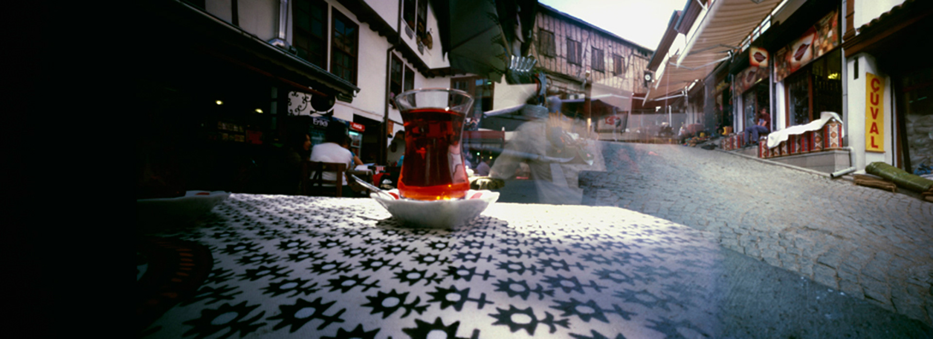 Pinhole Photography. Color Roll Film, Archival Inkjet prints 24 x 42 inch