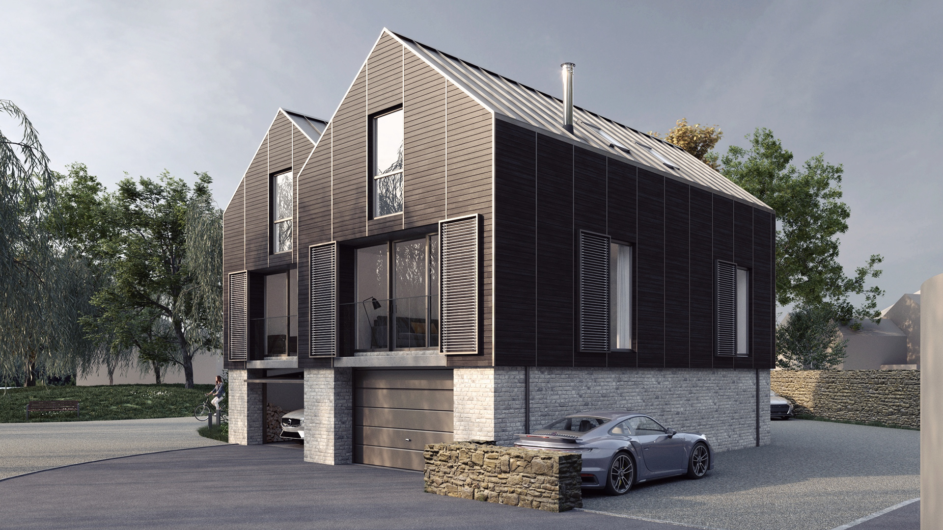 Bridge Inn Front Visualisation