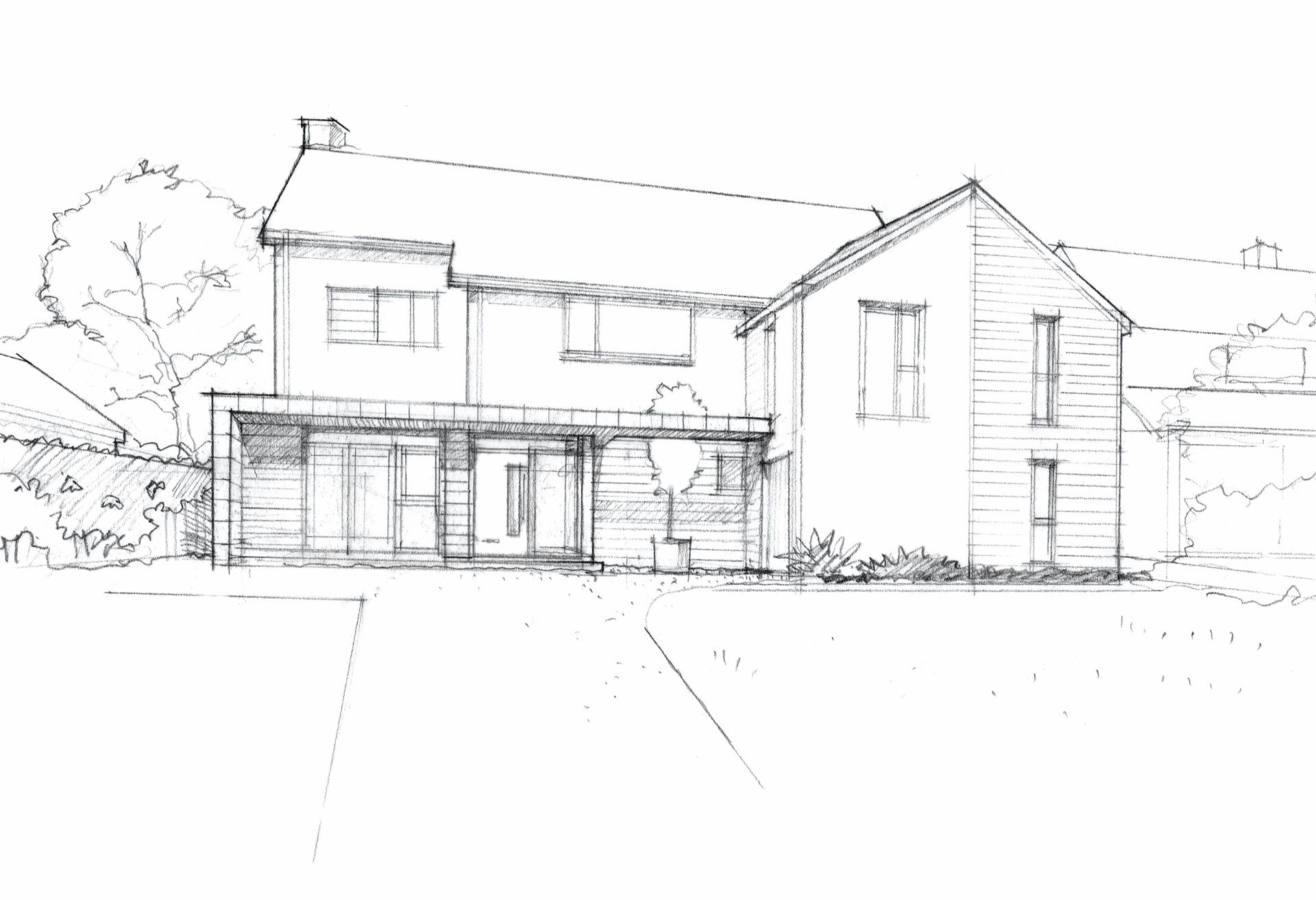 The Avenue, Cheltenham, Architectural Sketch