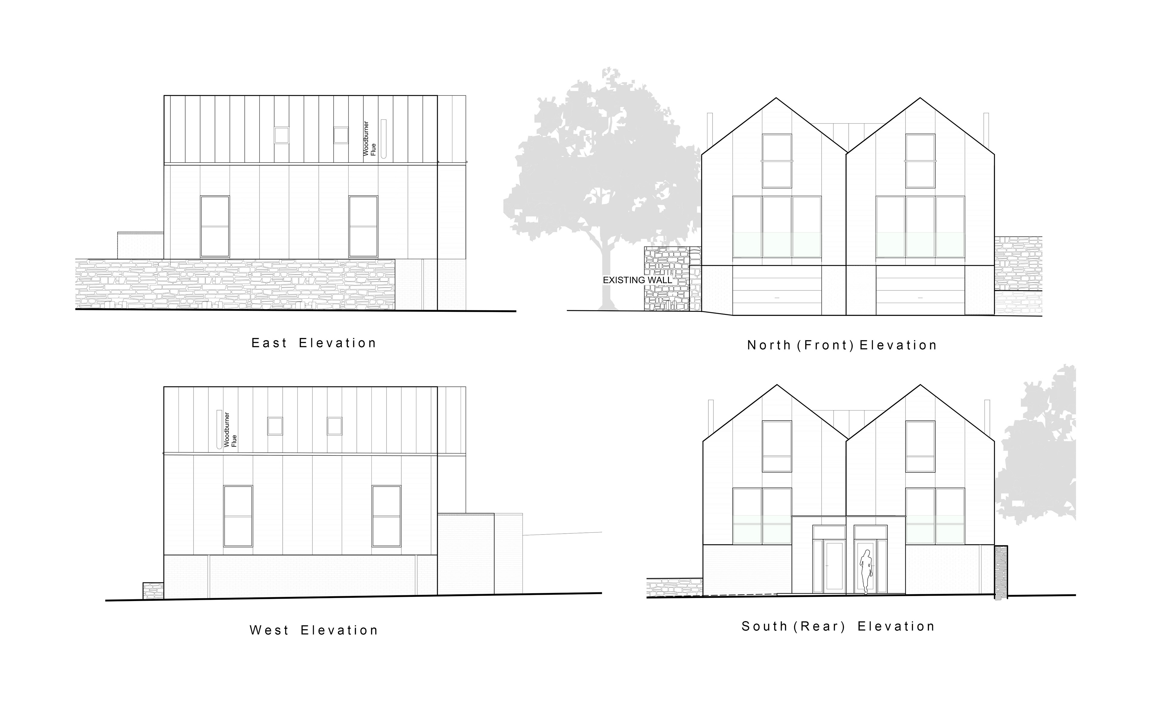 Bridge Inn - Elevations