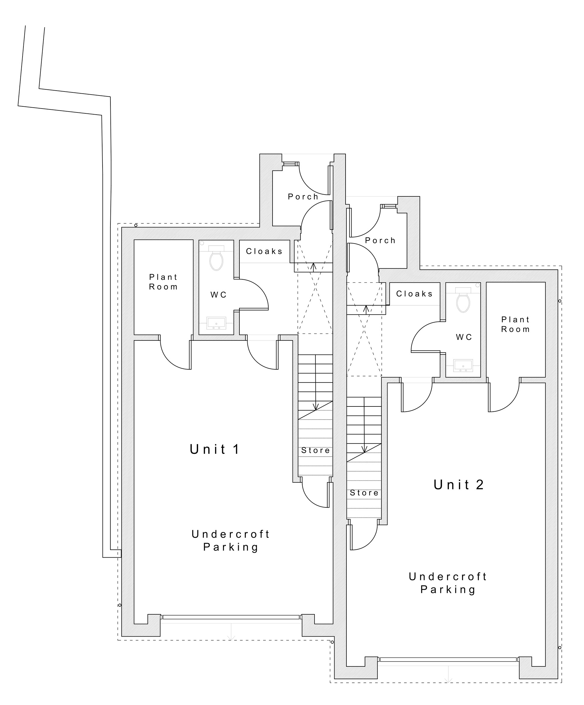 Bridge Inn - Ground Floor Plan