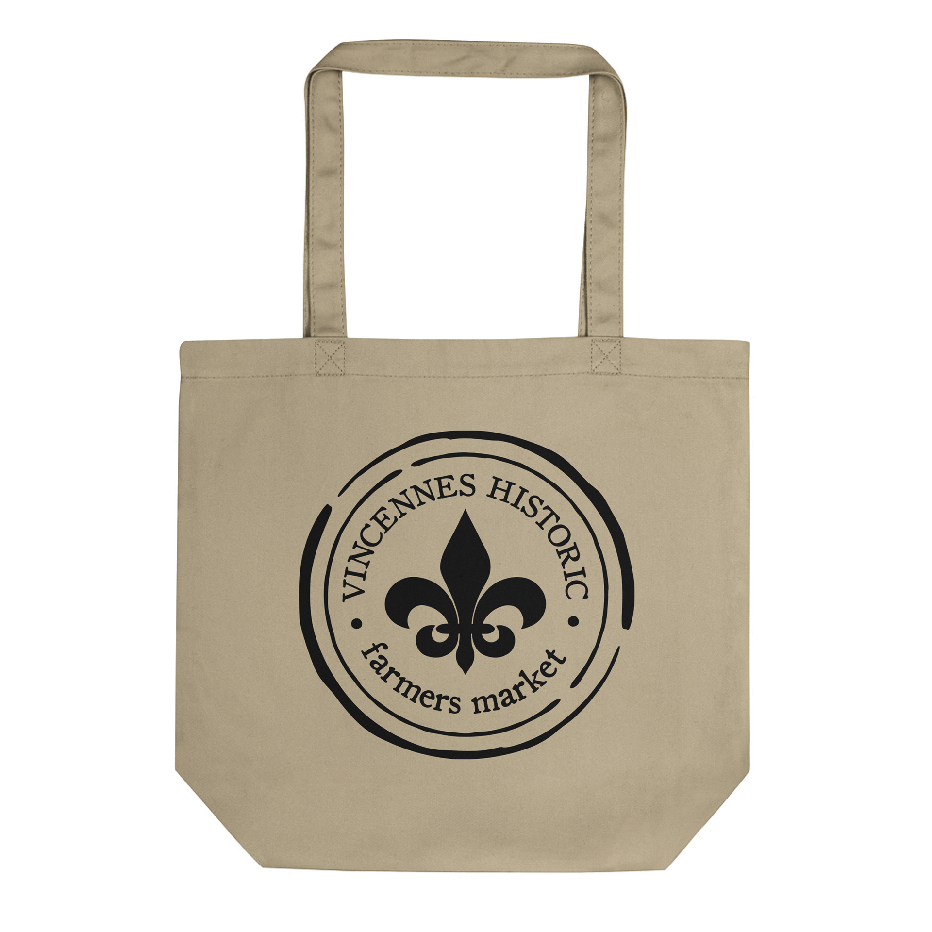 Logo mockup on tote