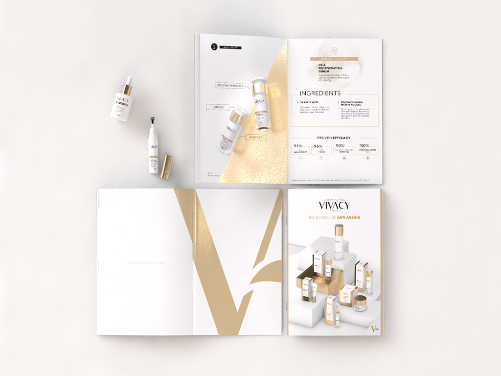 EDITION: LABORATOIRES VIVACY - BROCHURE COSMETIQUE