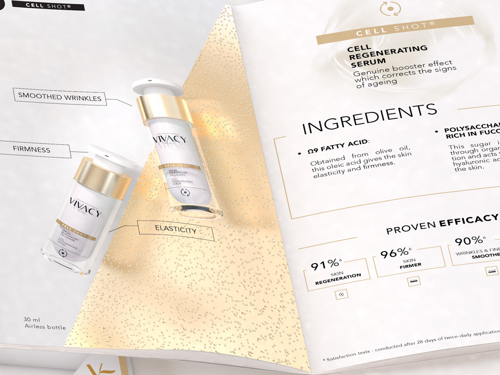 EDITION: LABORATOIRES VIVACY - BROCHURE COSMETIQUE