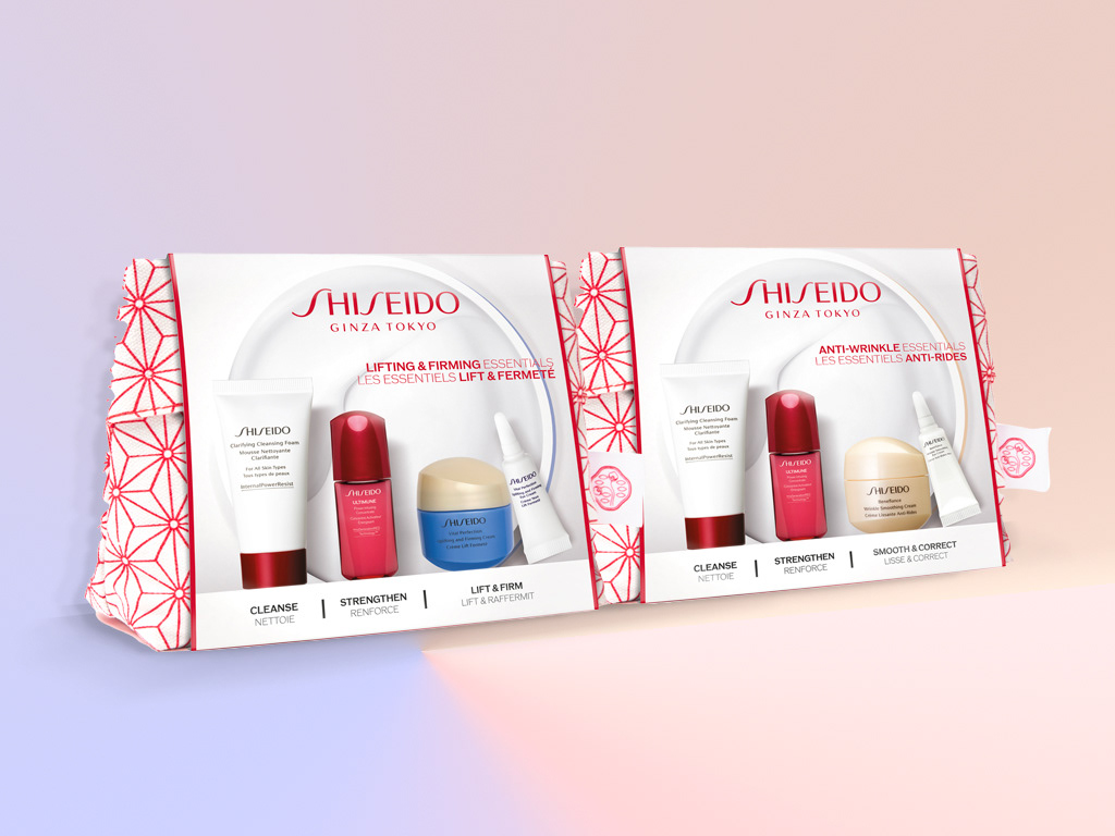 SHISEIDO LIFT - CREATION GRAPHIQUE ET DELINAISON DU FOURREAU