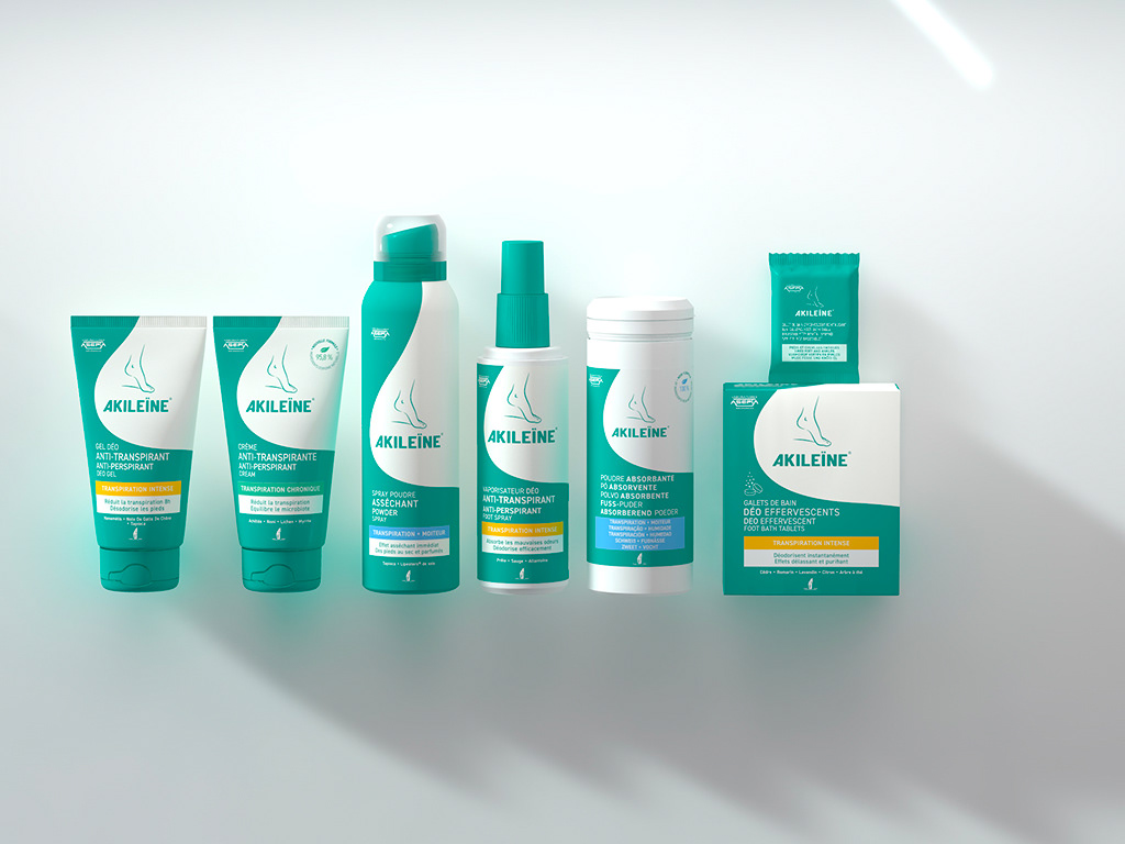 AKILEINE : GAMME ANTI-TRANSPIRATION