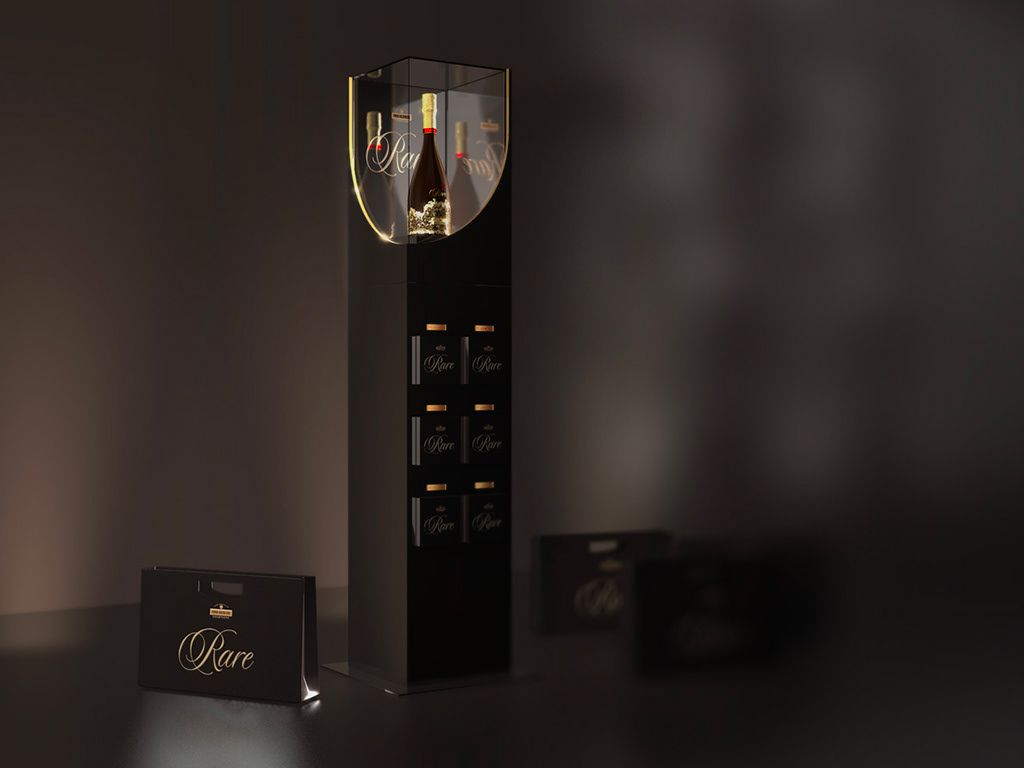 MEUBLE STOCKEUR CHAMPAGNE RARE