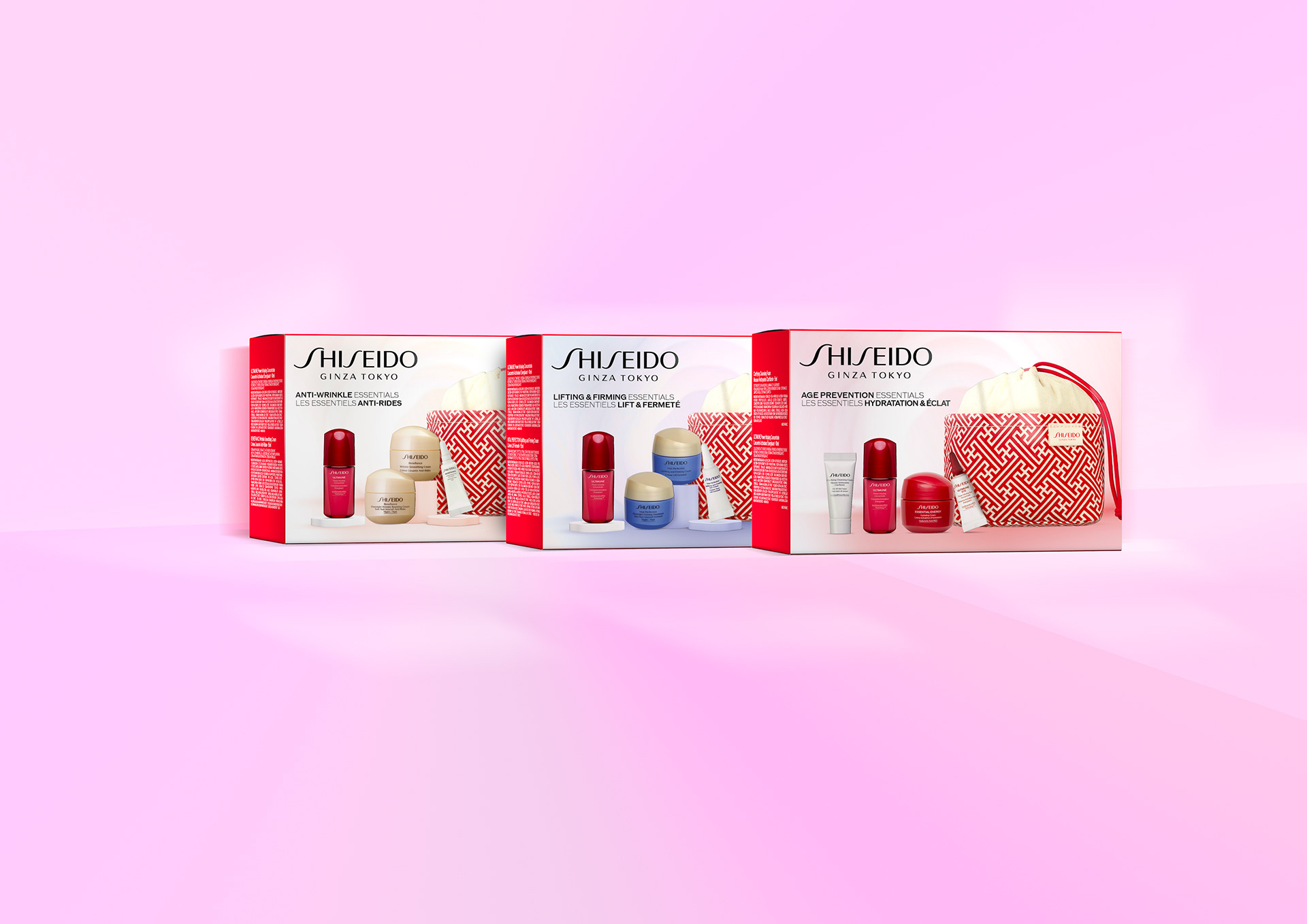 CRÉATION DE COFFRET SHISEIDO