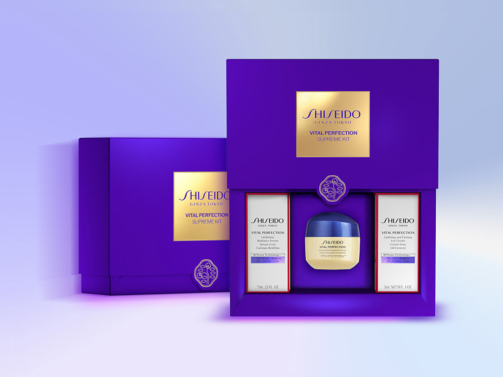 CRÉATION DE COFFRET SHISEIDO