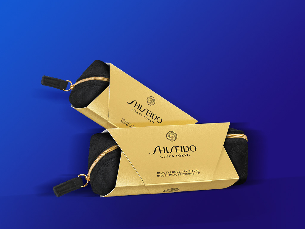 CRÉATION DE COFFRET SHISEIDO