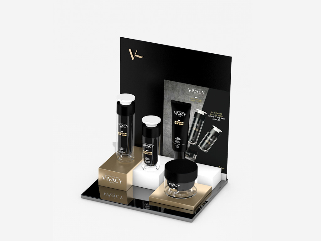 Vivacy:  les Outils marketing - gamme homme 