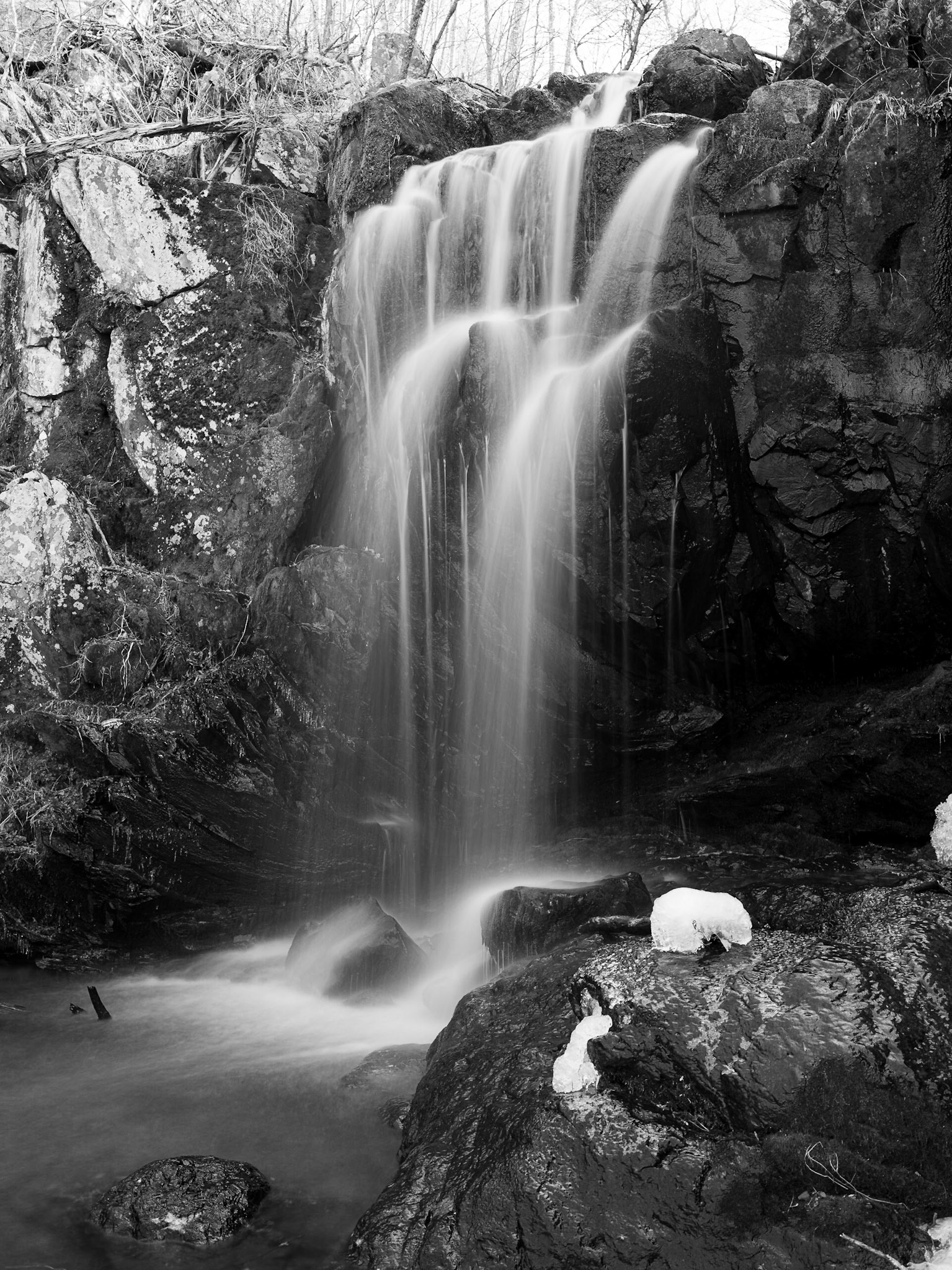 Water Fall on Blue Ridge Parkway