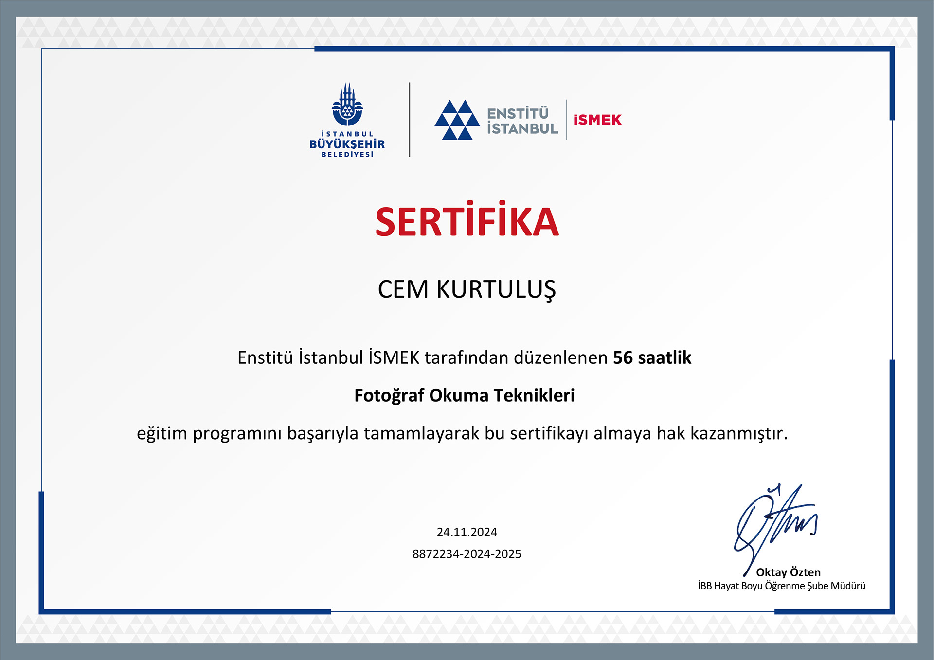 © All rights reserved. Tüm Hakları Saklıdır. Cem Kurtuluş, 2022-2025