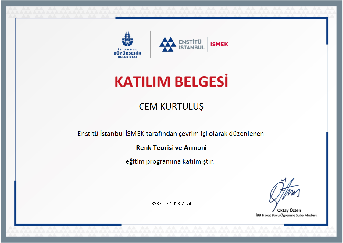 © All rights reserved. Tüm Hakları Saklıdır. Cem Kurtuluş, 2022-2025