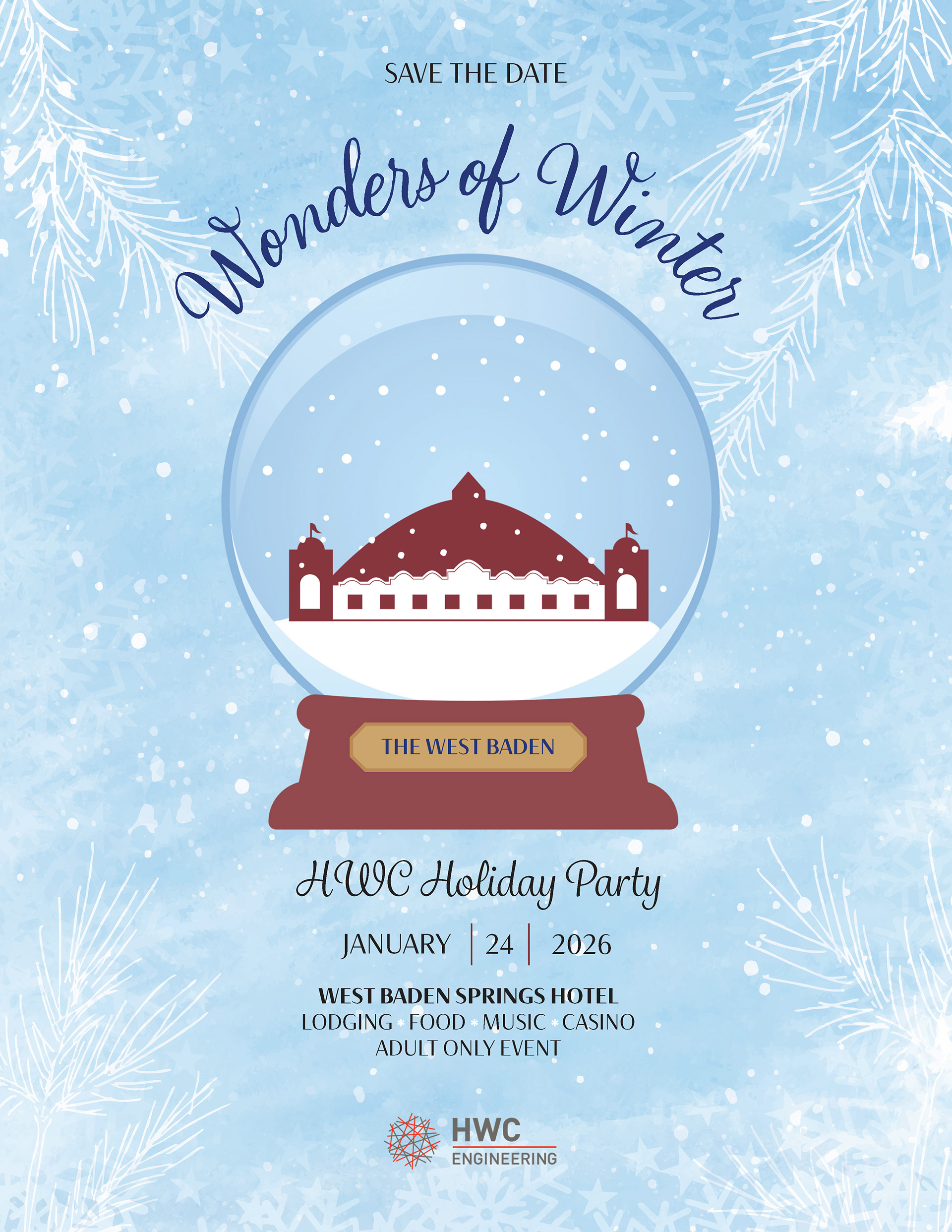 Holiday Party Save the Date 