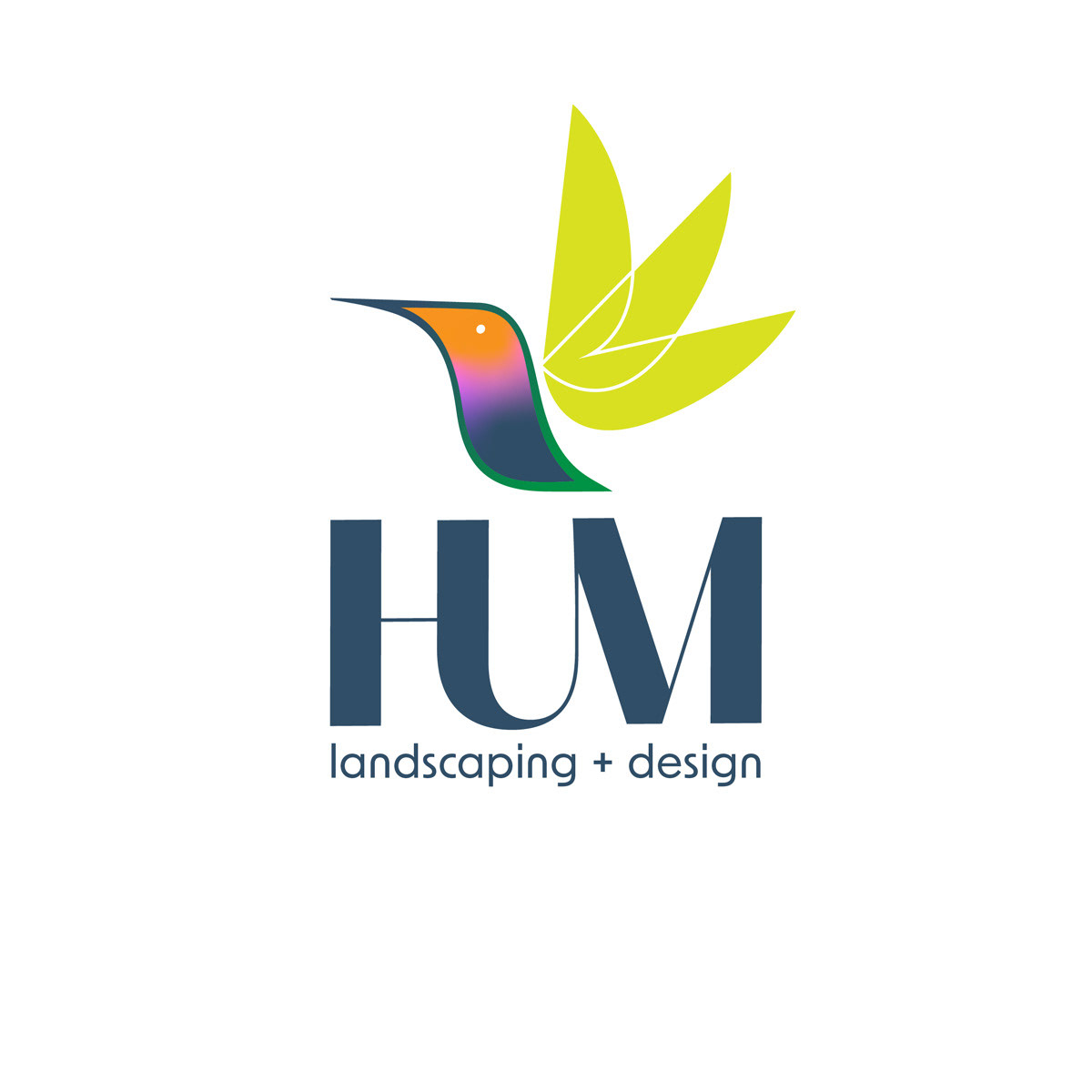 Hum Landscaping Logo