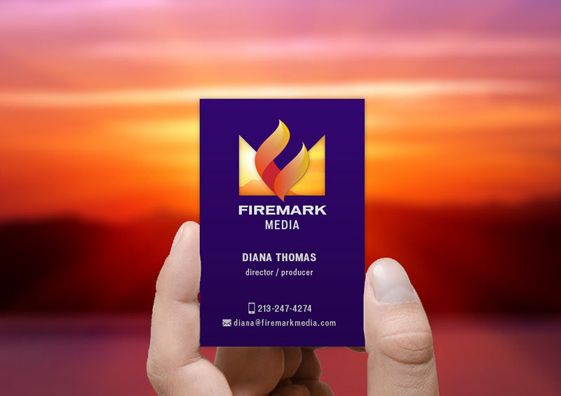Firemark Media Viewfinder Business Card