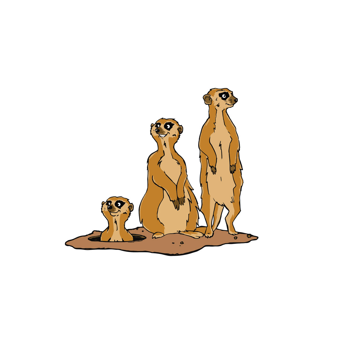 Smart Felt Toys My Little Zoo Illustration