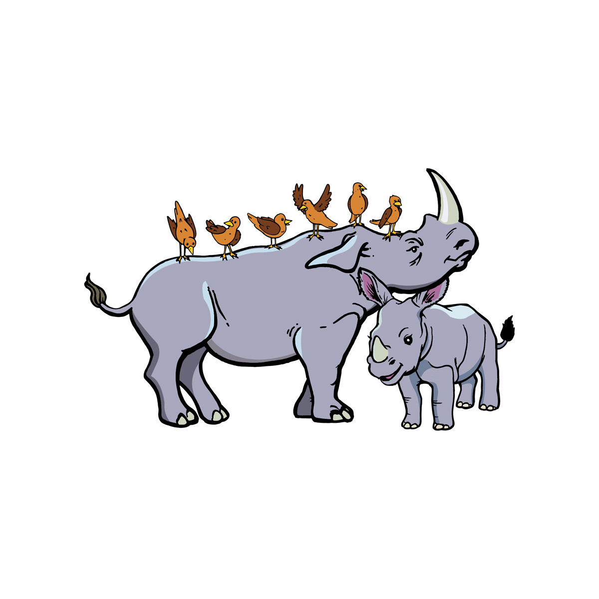 Smart Felt Toys My Little Zoo Illustration