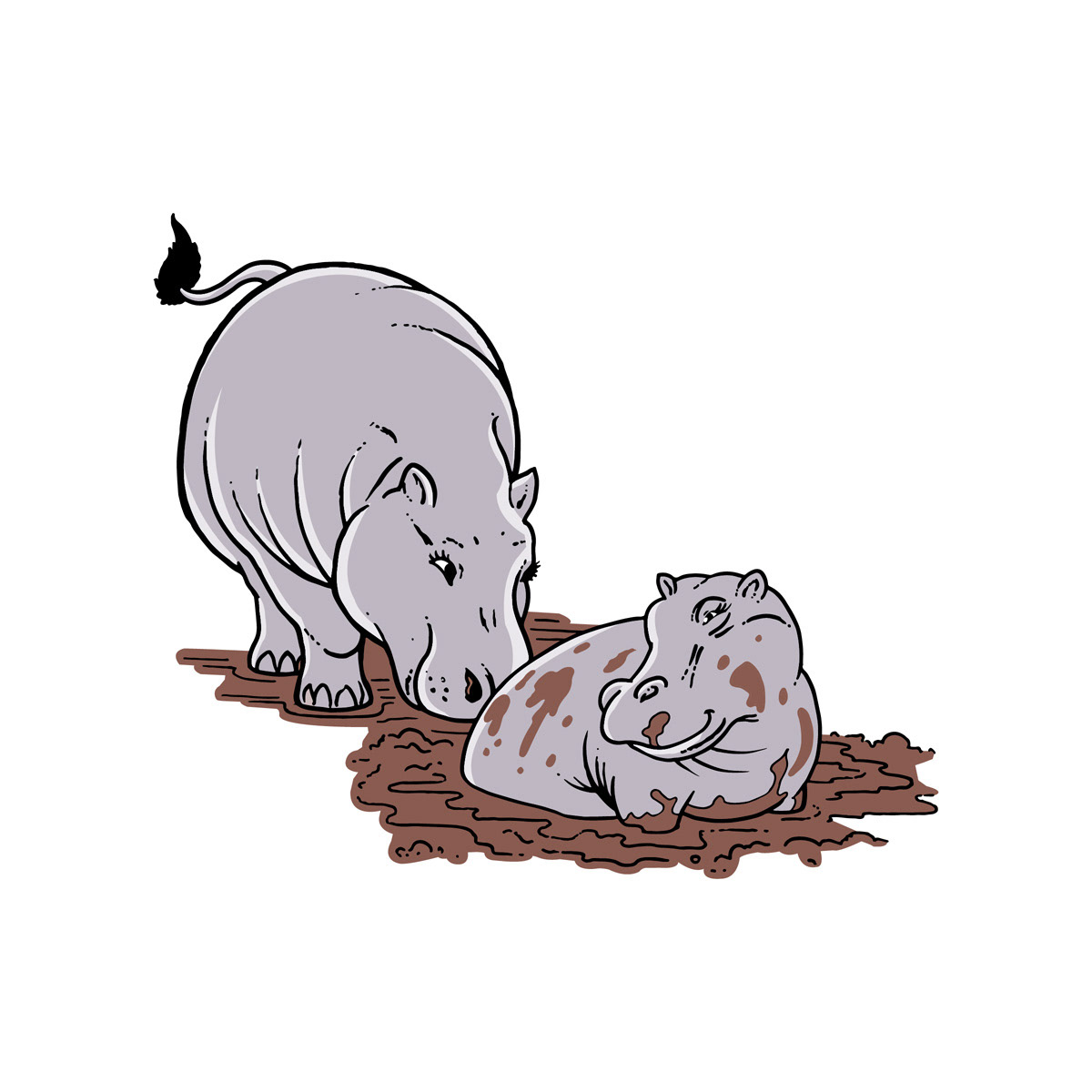 Smart Felt Toys My Little Zoo Illustration