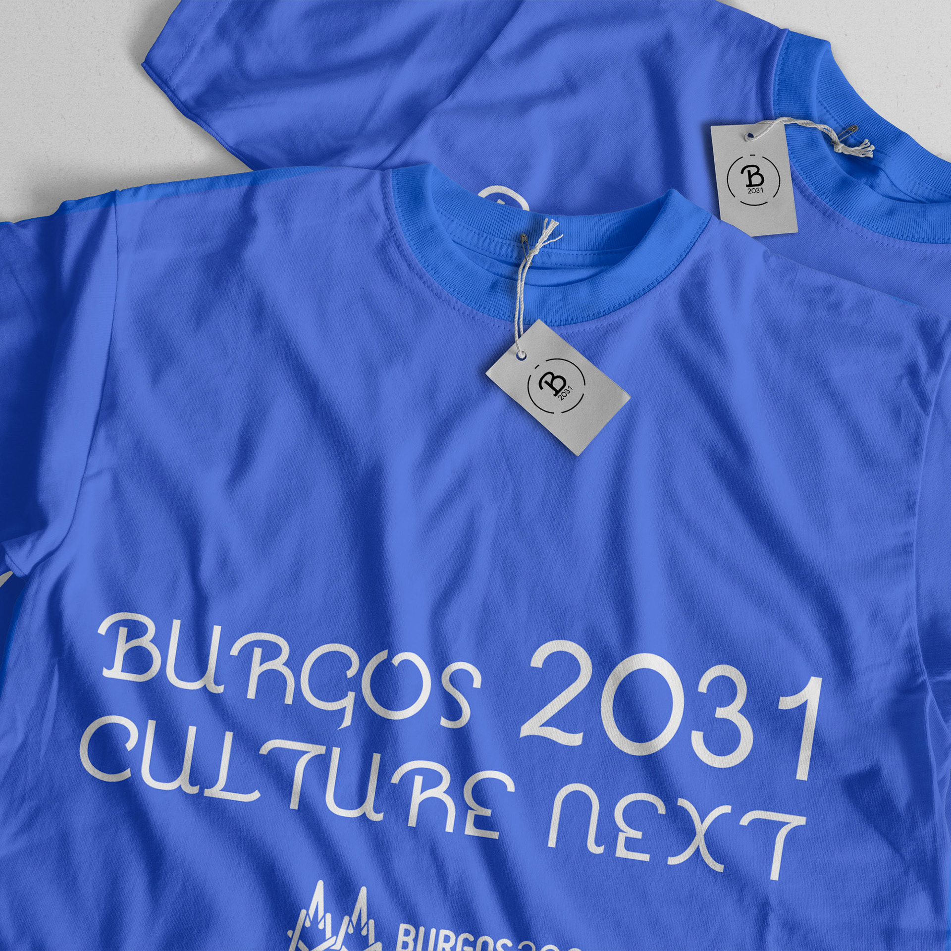 Camisetas en negativo.