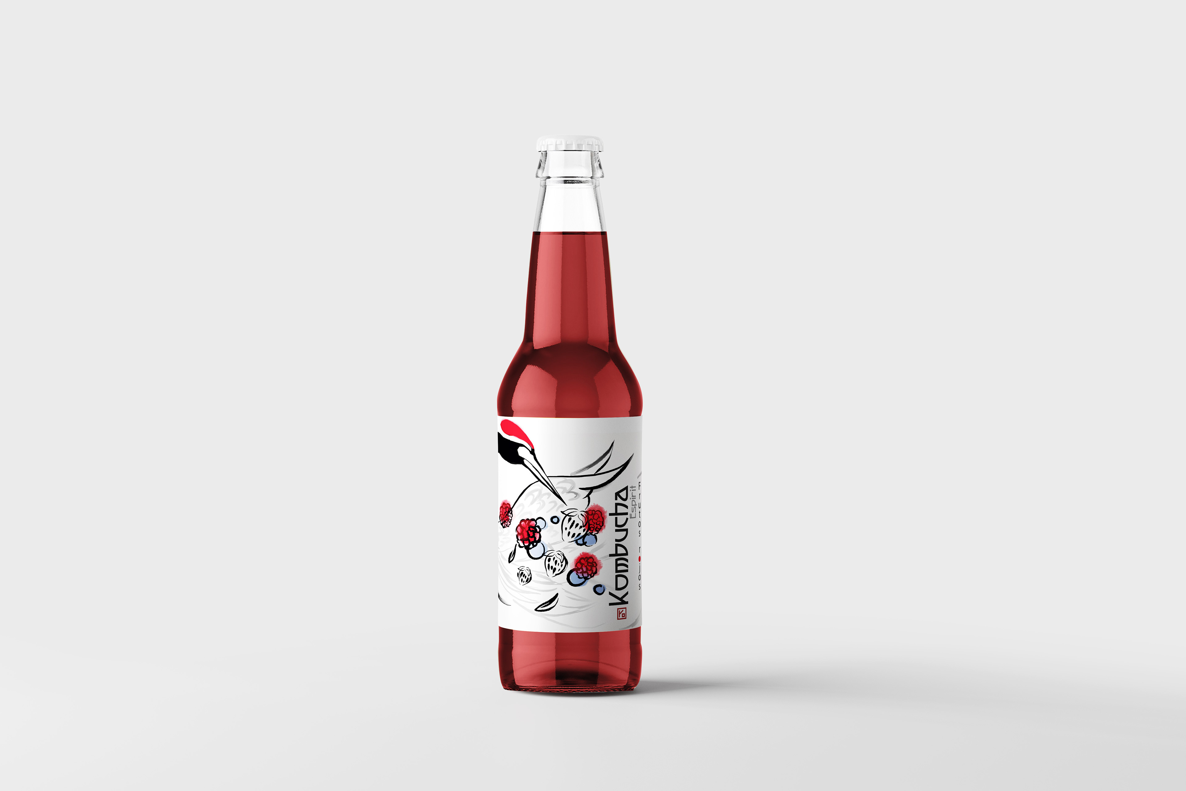Mockup botella frente.