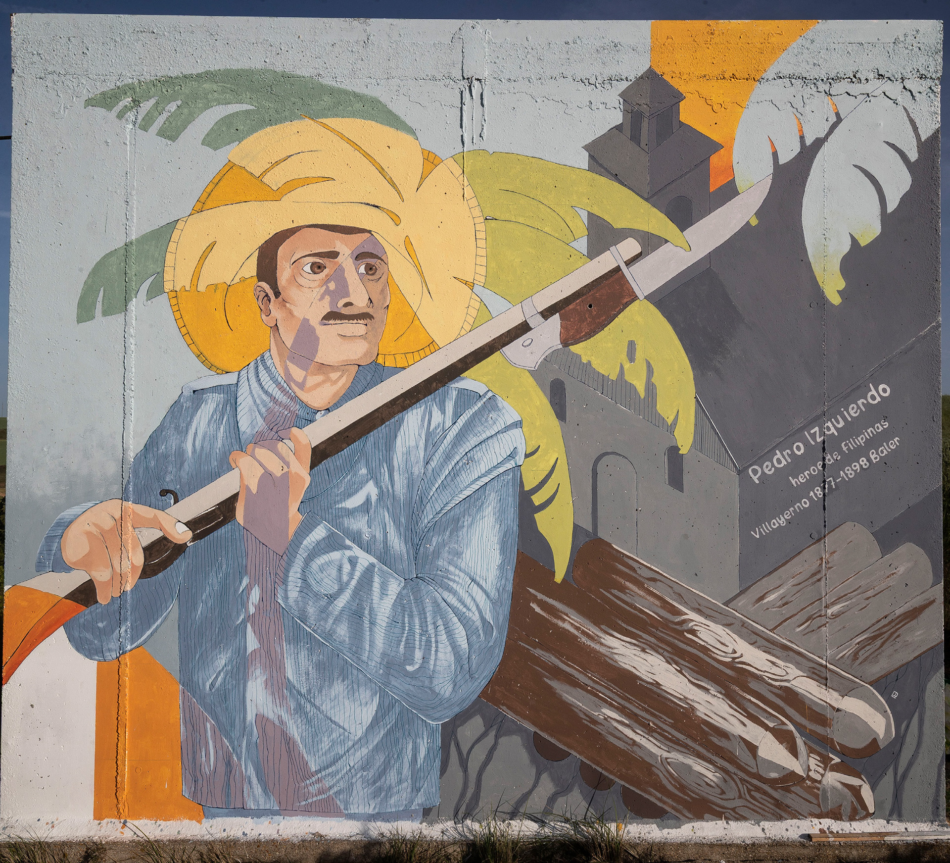 Mural terminado.