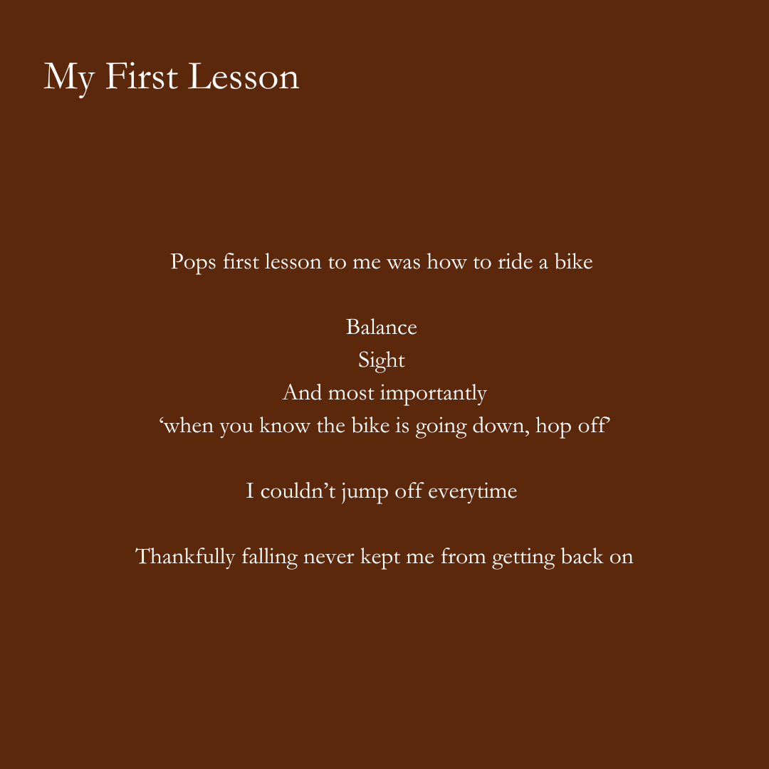 MY FIRST LESSON