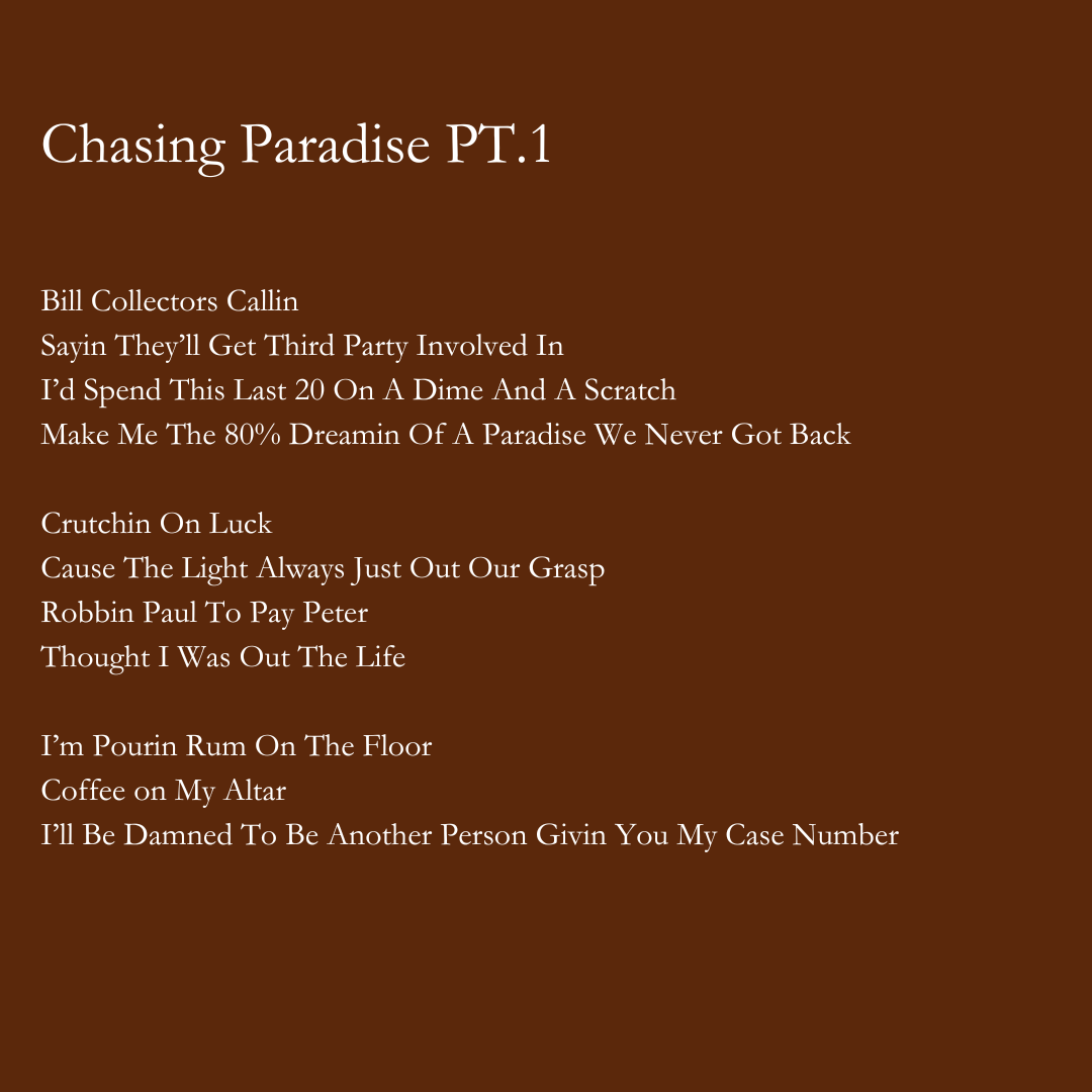 CHASING PARADISE 