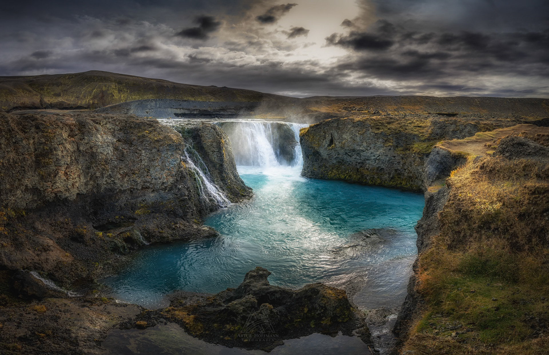 Islandia'23 - Sigöldufoss