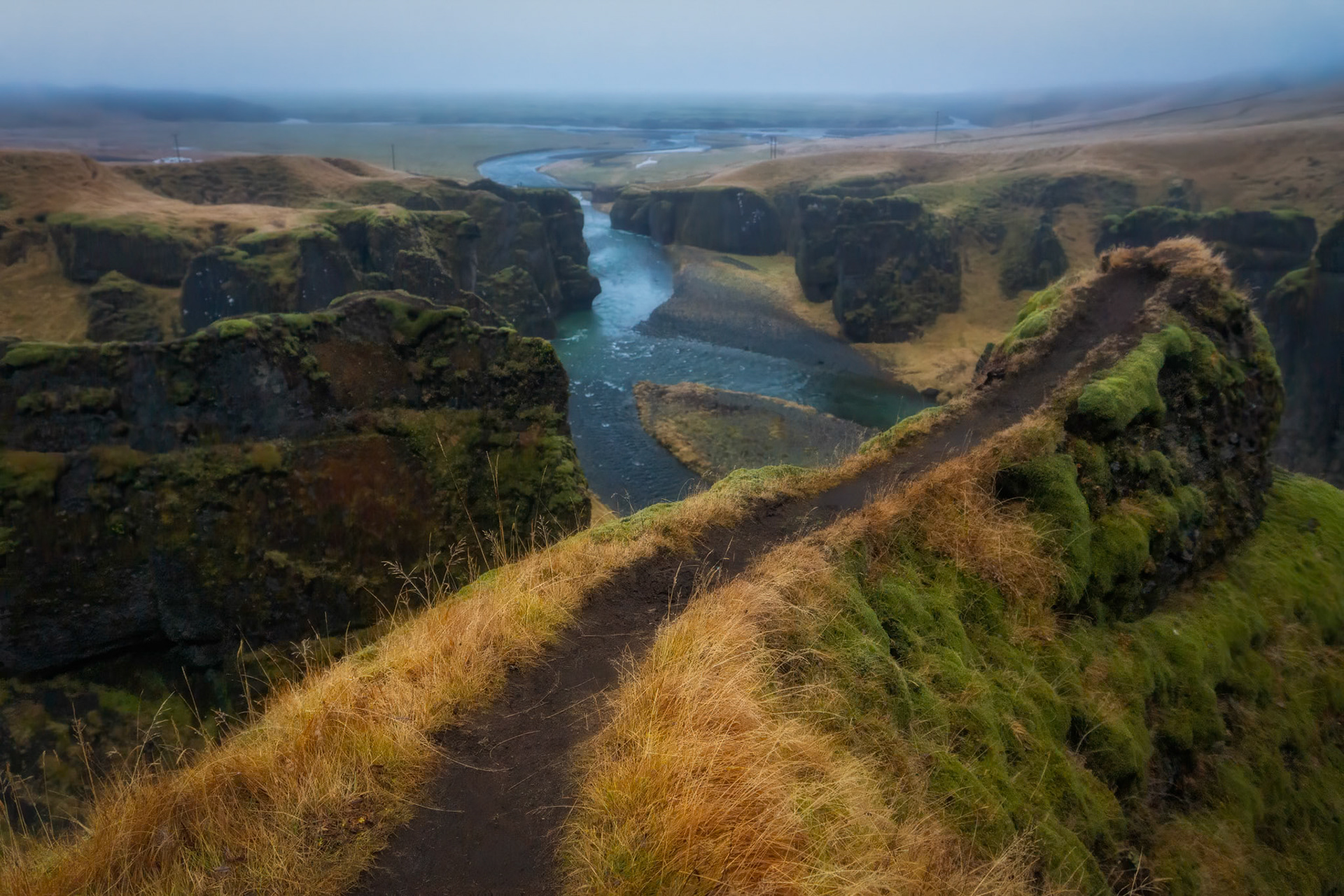 Islandia'18 - Kanion Fjaðrárgljúfur