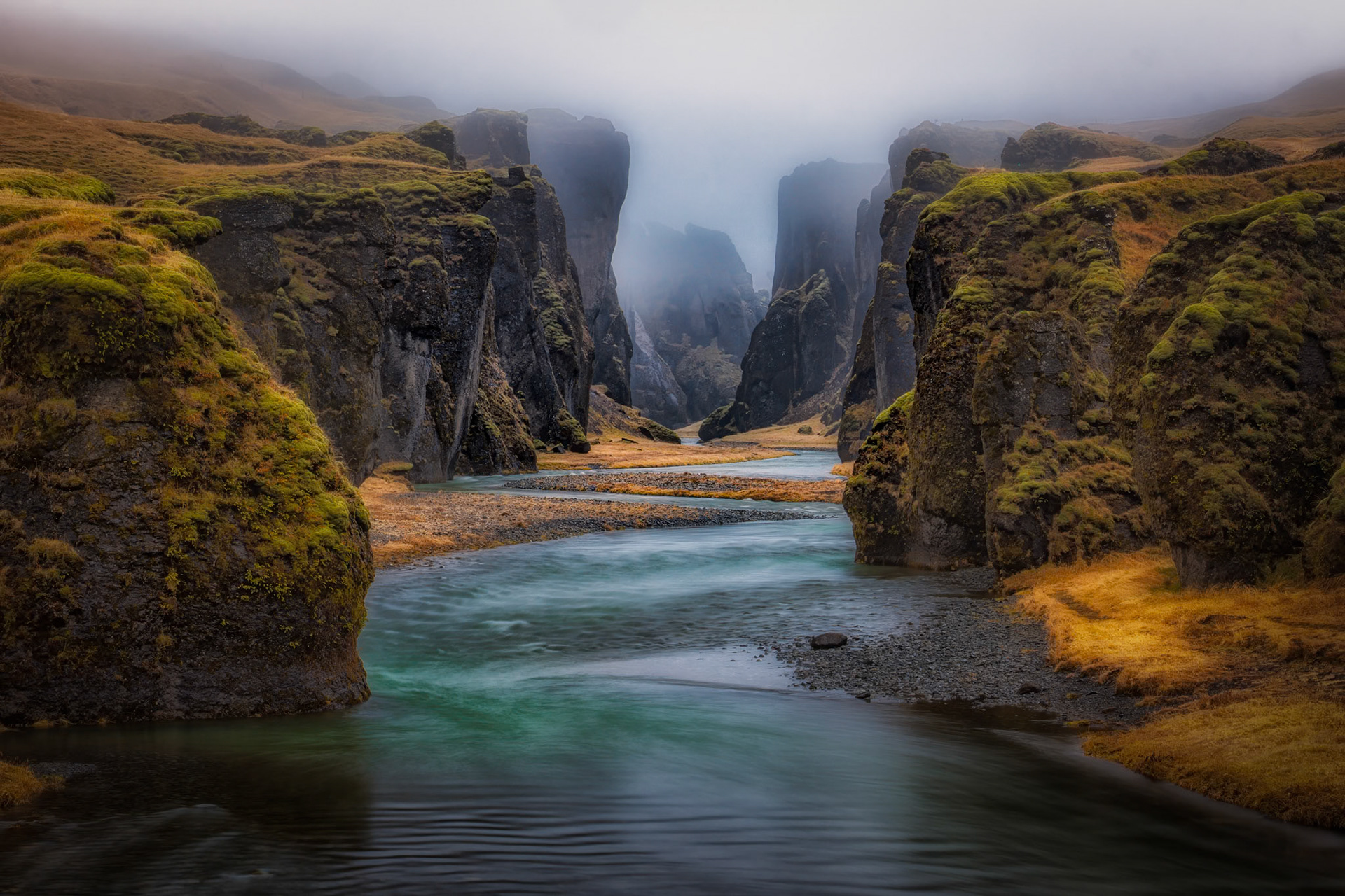 Islandia'18 - Kanion Fjaðrárgljúfur