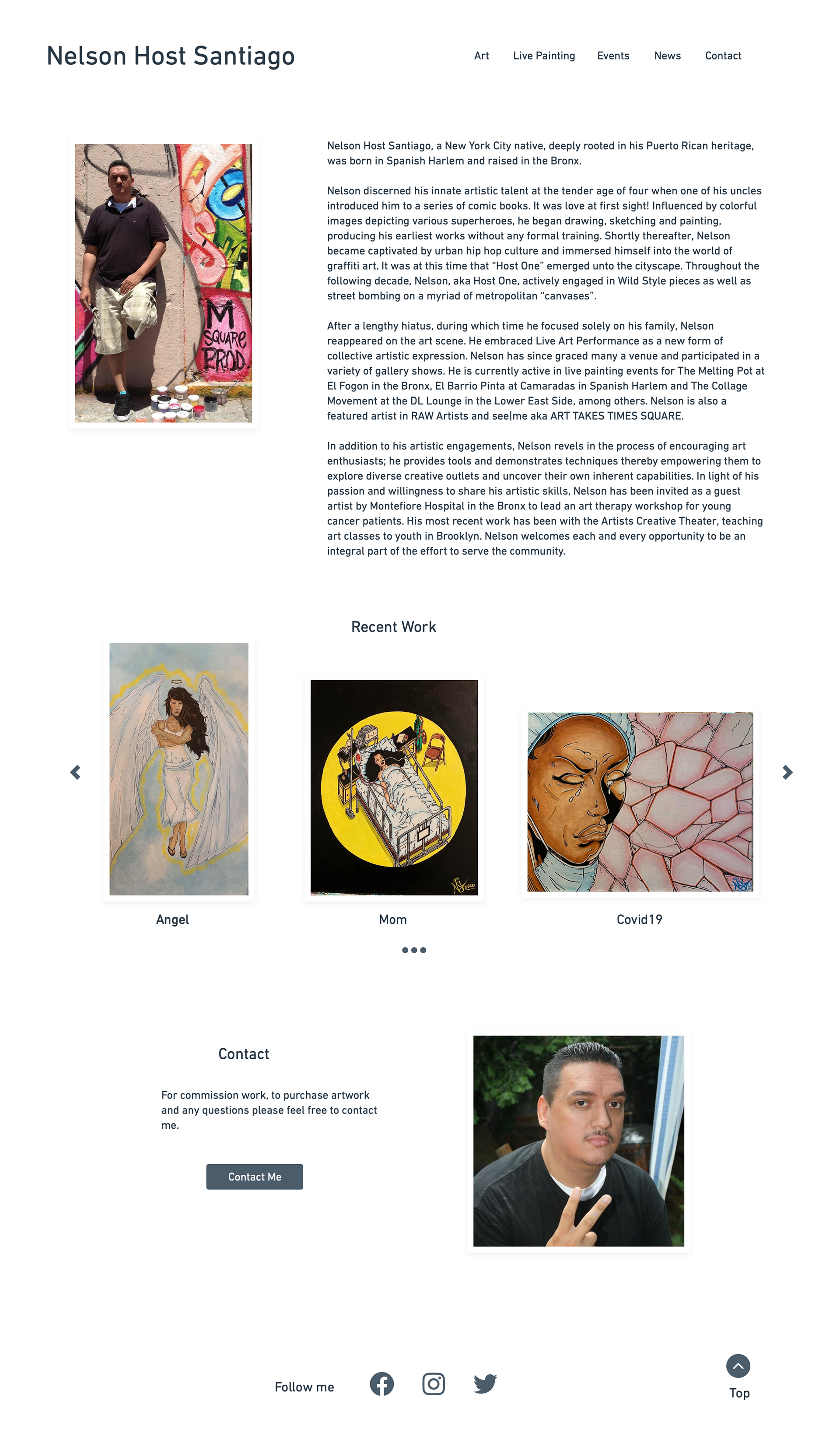 Wireframe but I added the website content. I like to plan out my website designs before going in and blindly designing pages.