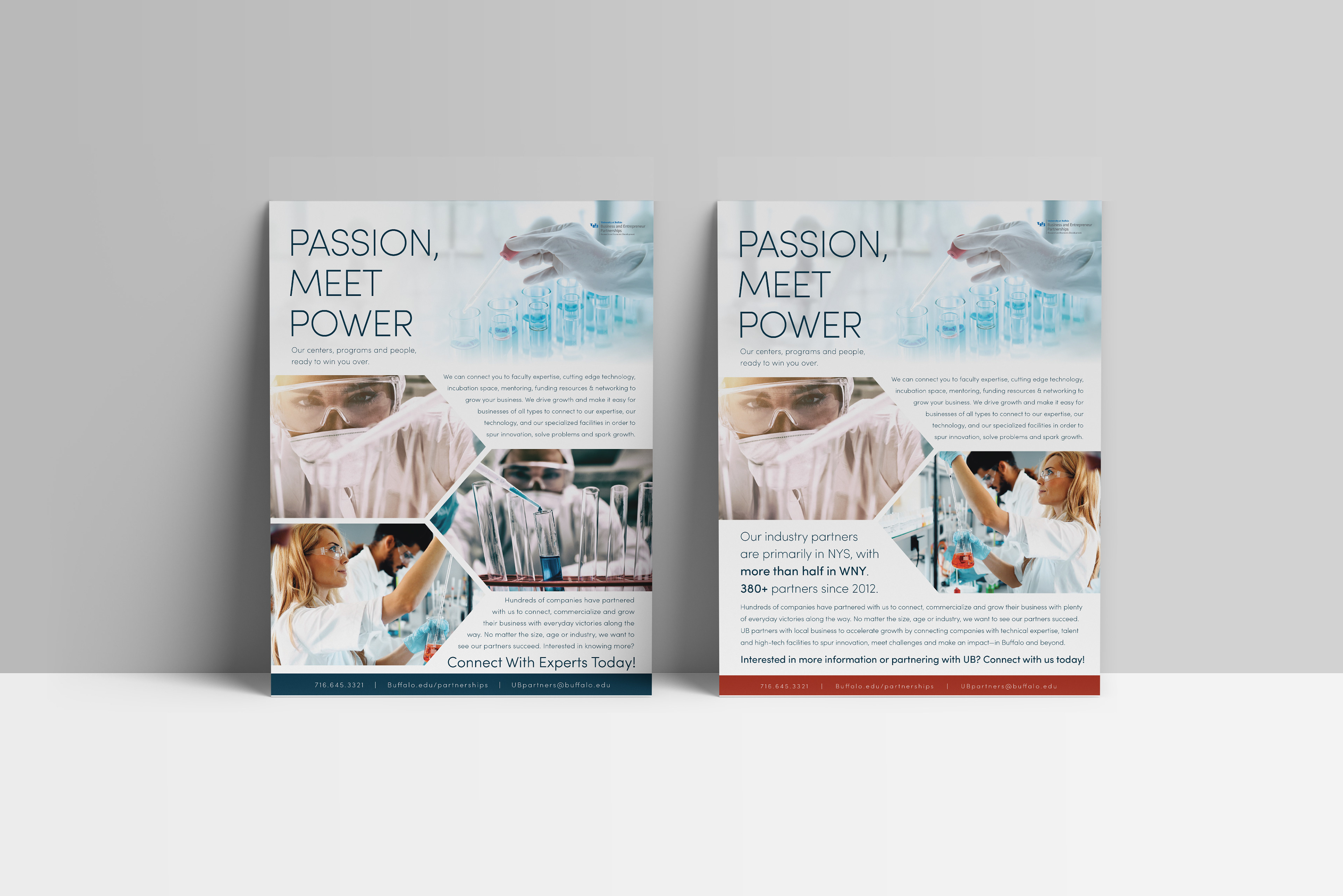 Print Ad Concepts for University at Buffalo