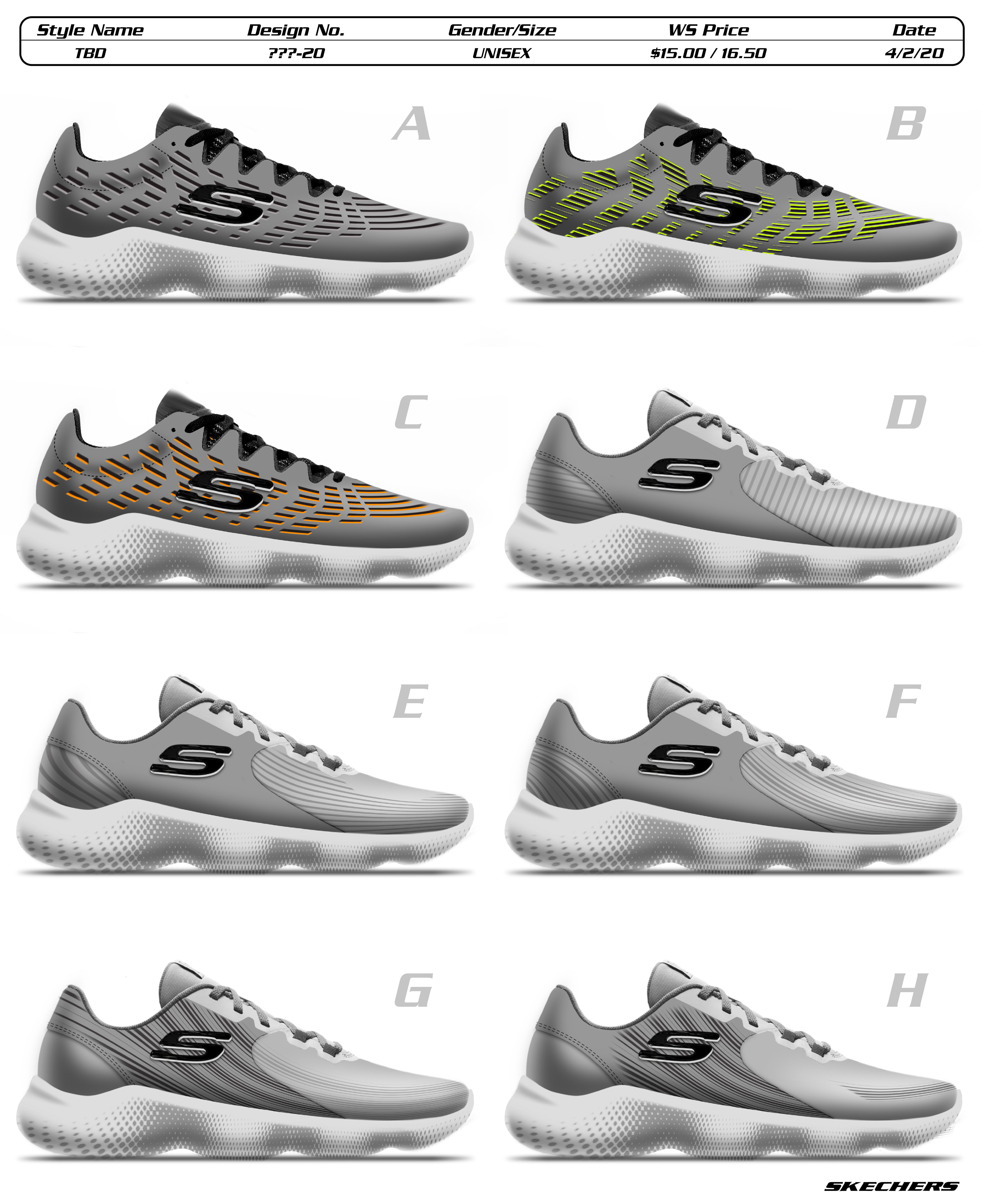 Texture Runner Sketches