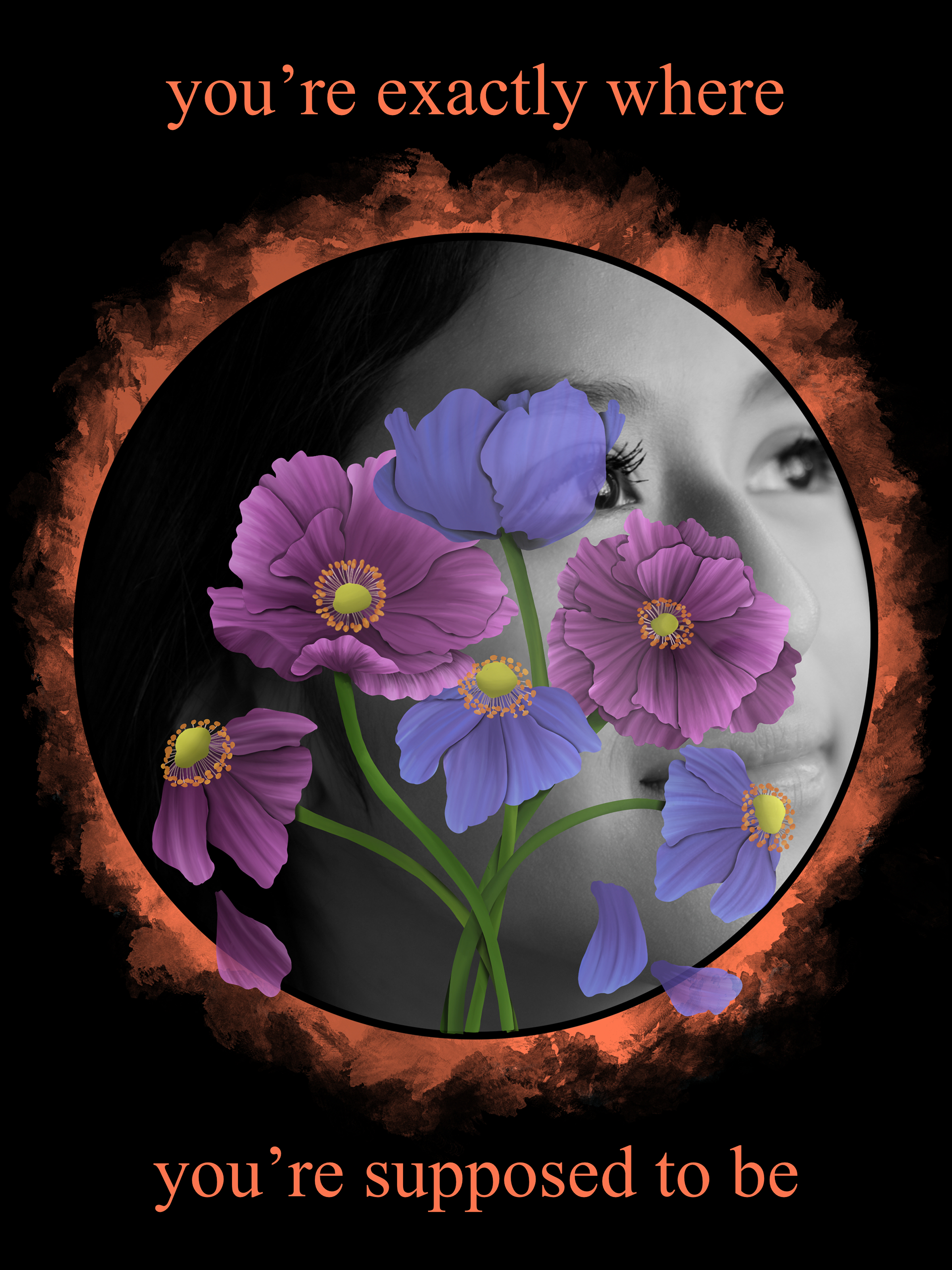 12/8/2018: Will I ever find my purpose?  - Digital- 18” x 24”