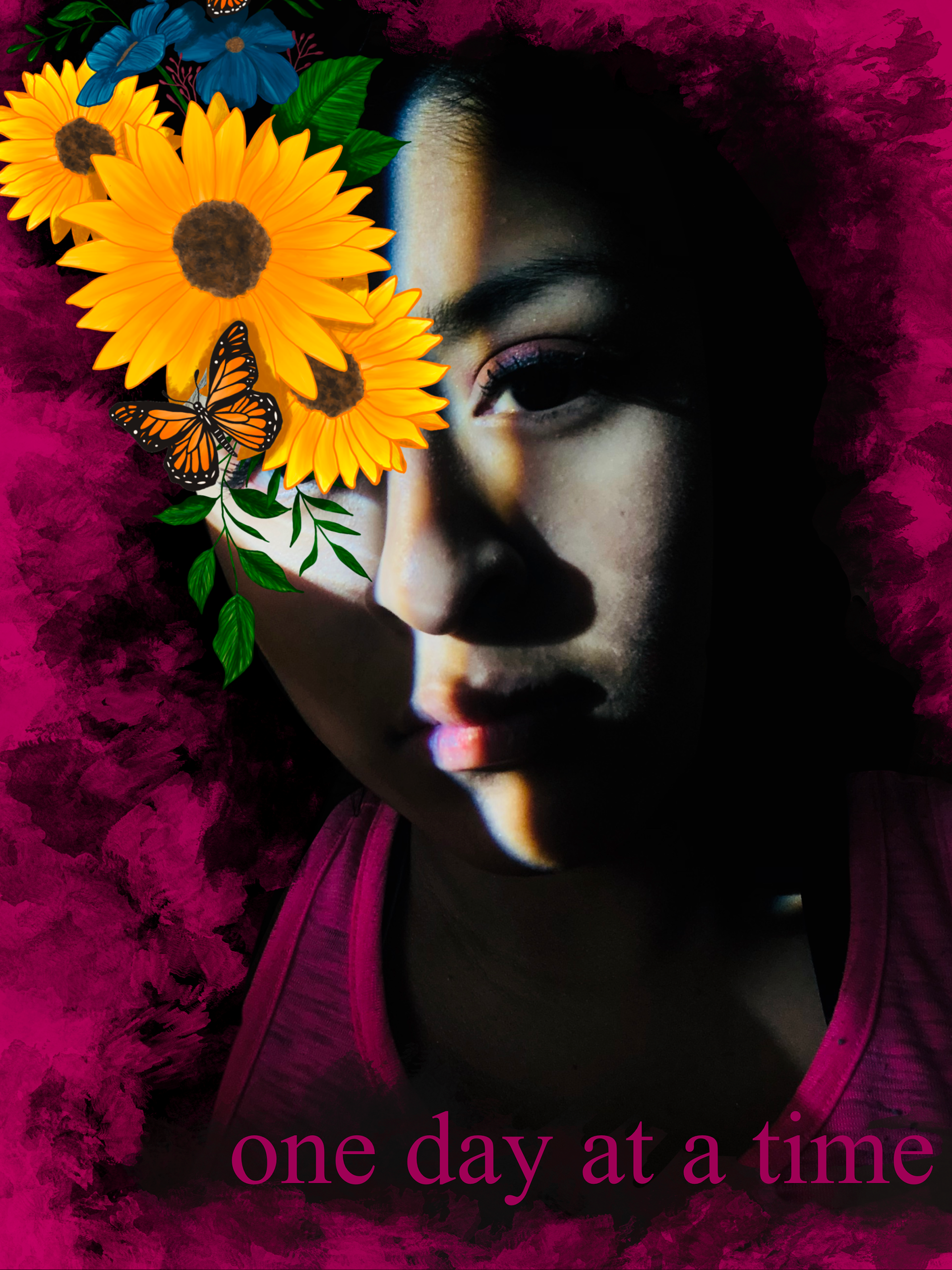 6/15/18: I want to disappear - Digital- 18” x 24”