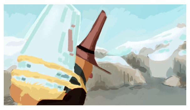 Color Script for 2D animation short film: Chimborazo