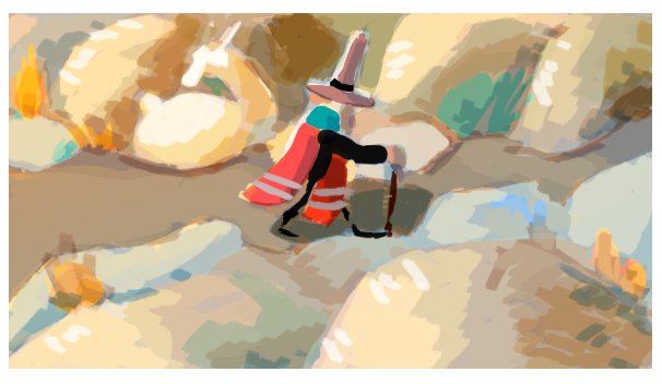 Color Script for 2D animation short film: Chimborazo
