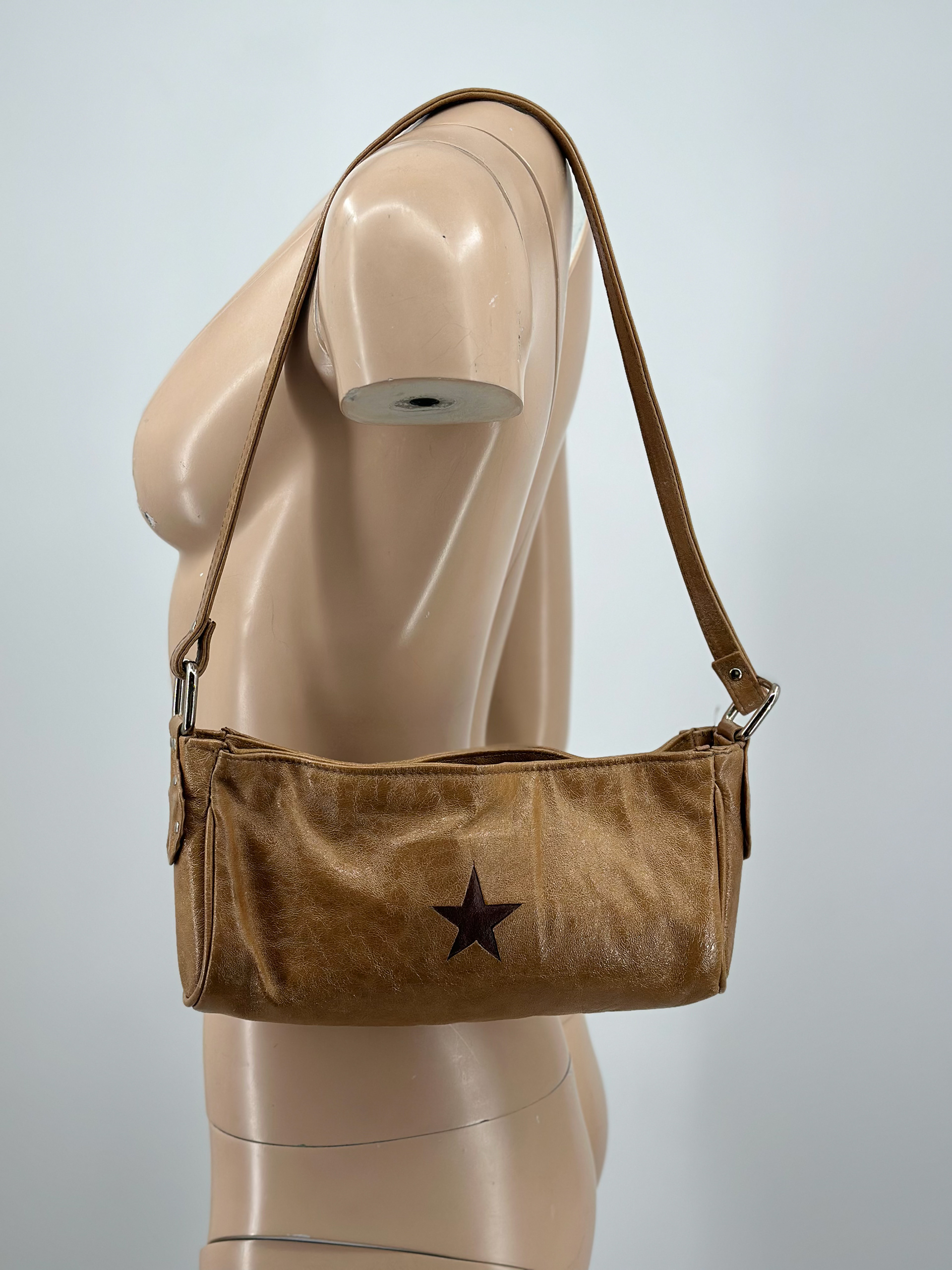 Unconstructed Leather Western Star Bag / Fall 2023
